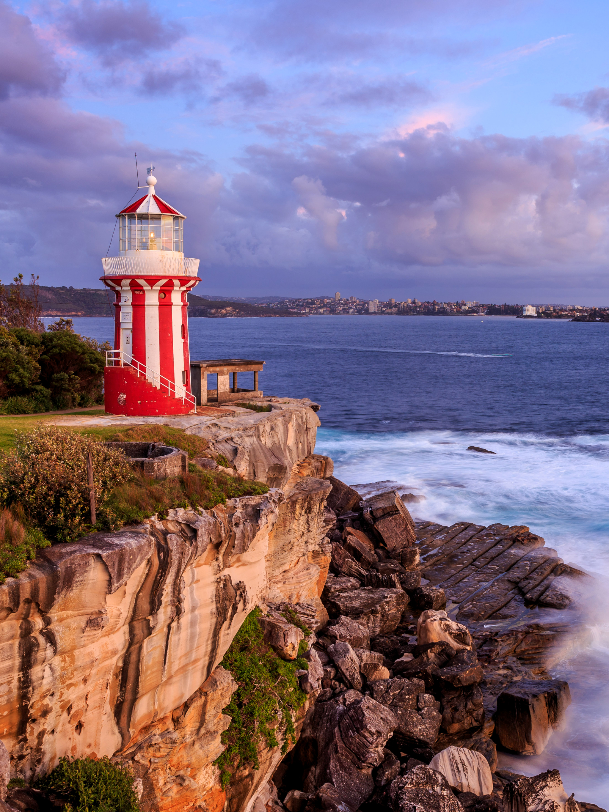 Download mobile wallpaper Sydney, Lighthouse, Australia, Man Made for free.