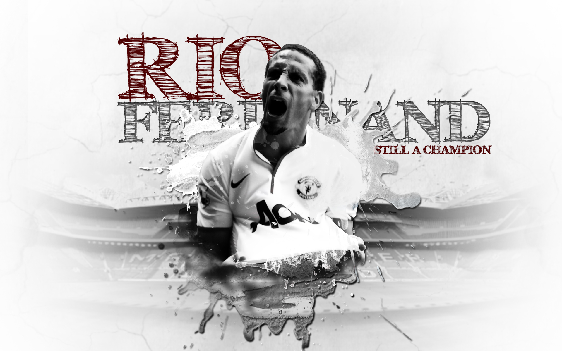 Free download wallpaper Sports, Soccer, Manchester United F C, Rio Ferdinand on your PC desktop