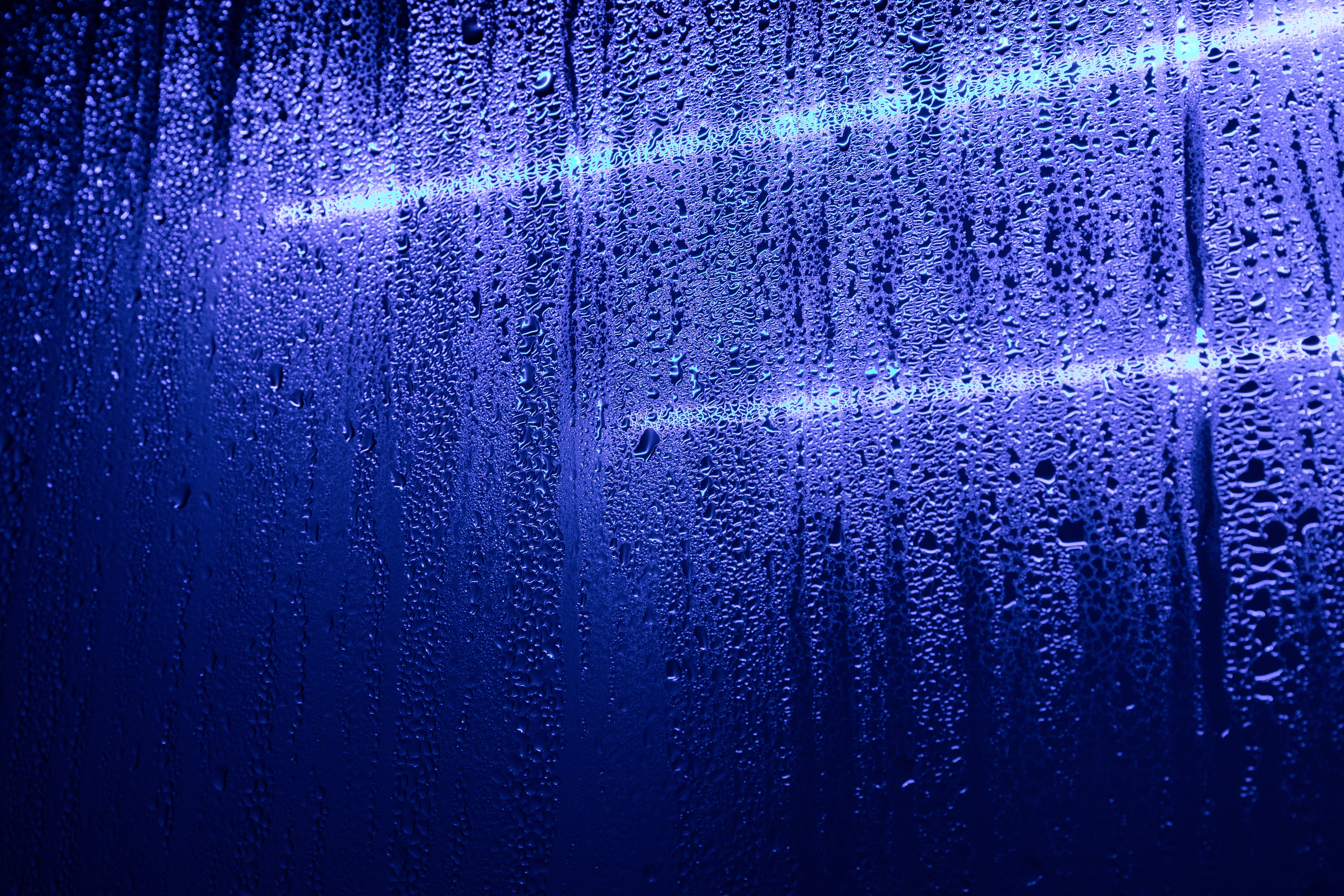 drops, violet, macro, moisture, glass, purple desktop HD wallpaper