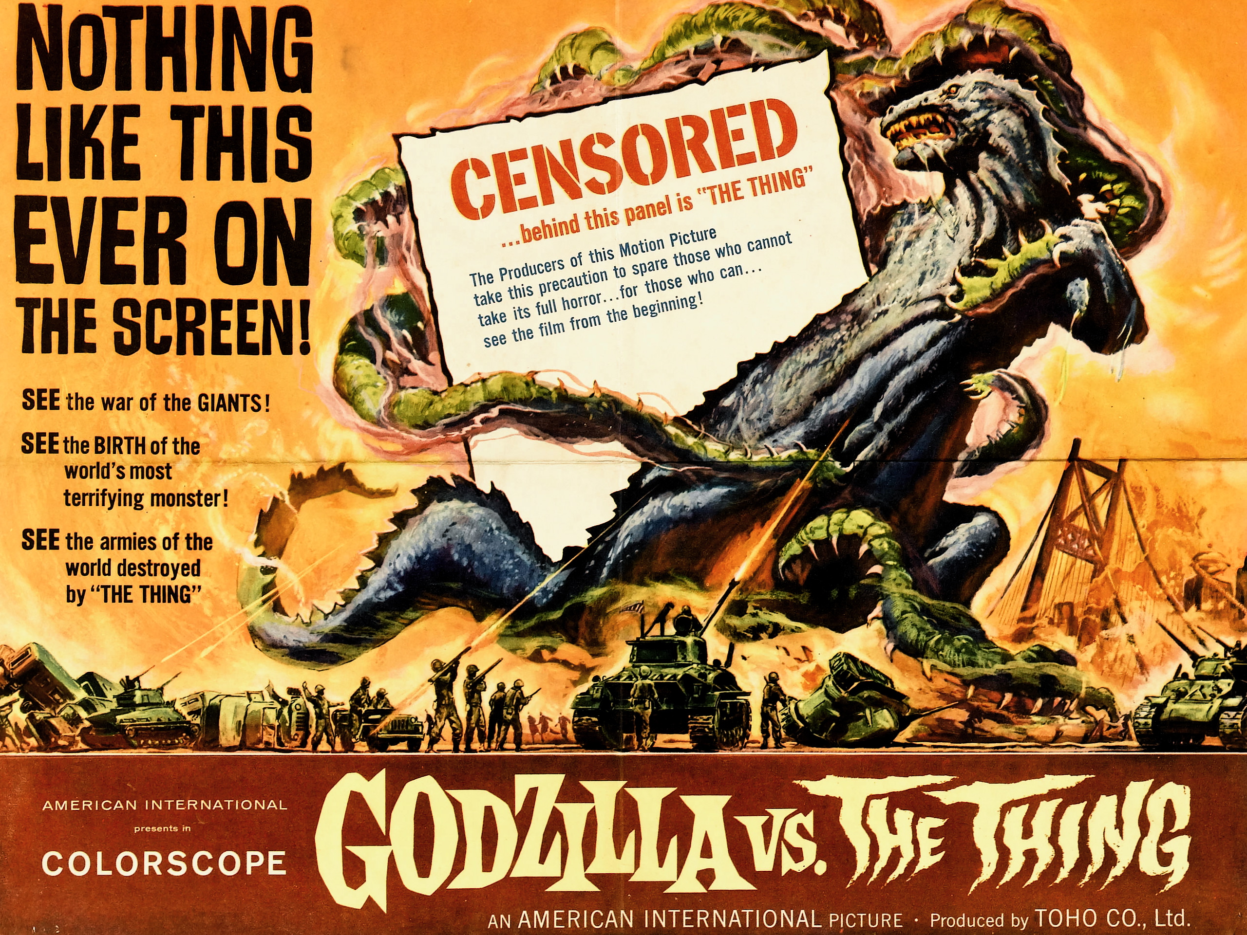 Baixe gratuitamente a imagem Ficção Científica, Godzilla na área de trabalho do seu PC