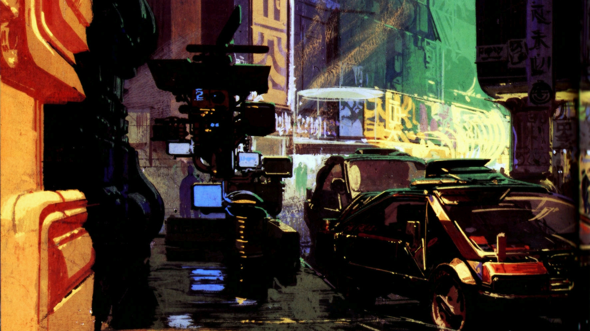 Laden Sie Der Blade Runner HD-Desktop-Hintergründe herunter