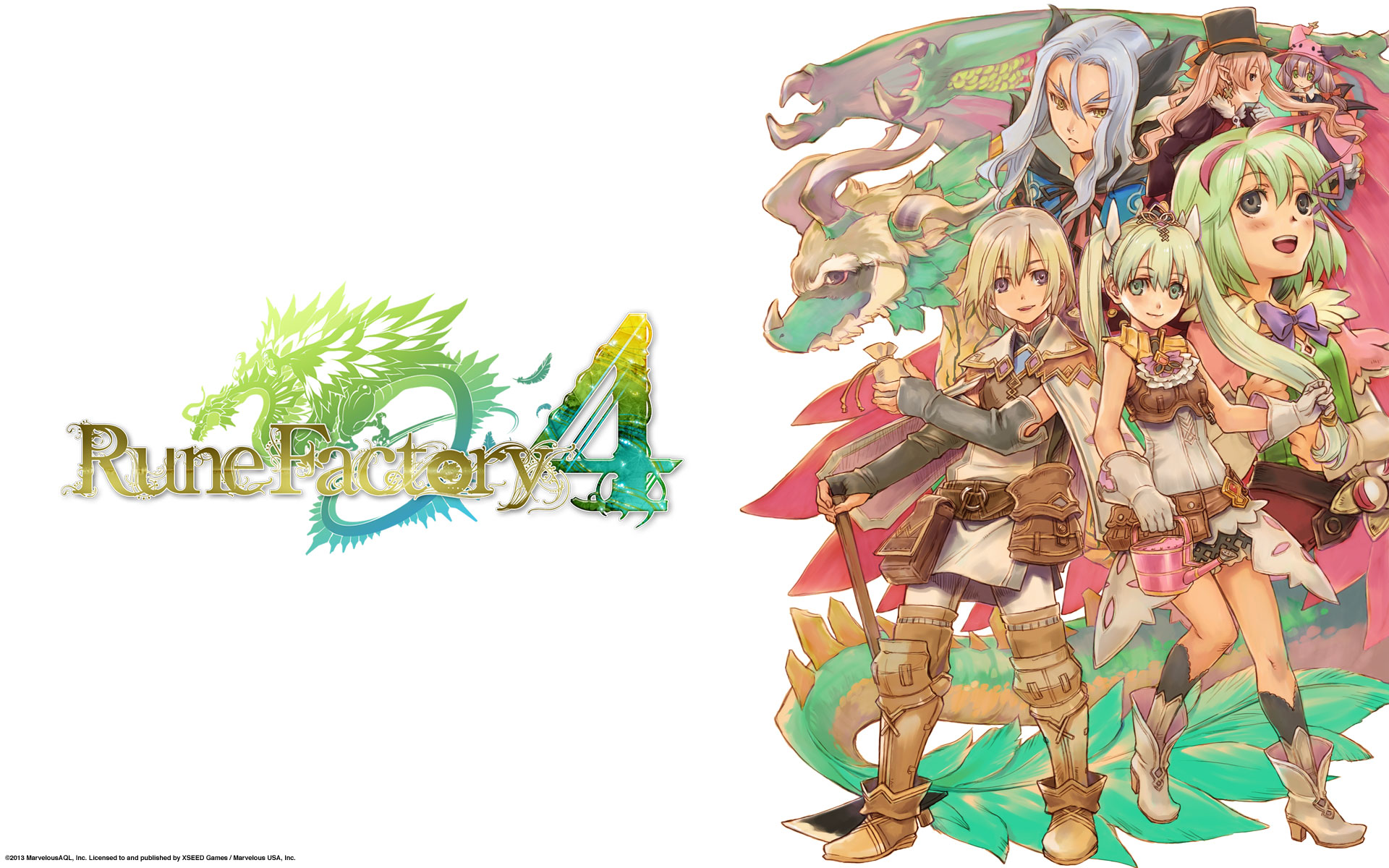 video game, rune factory 4, rune factory