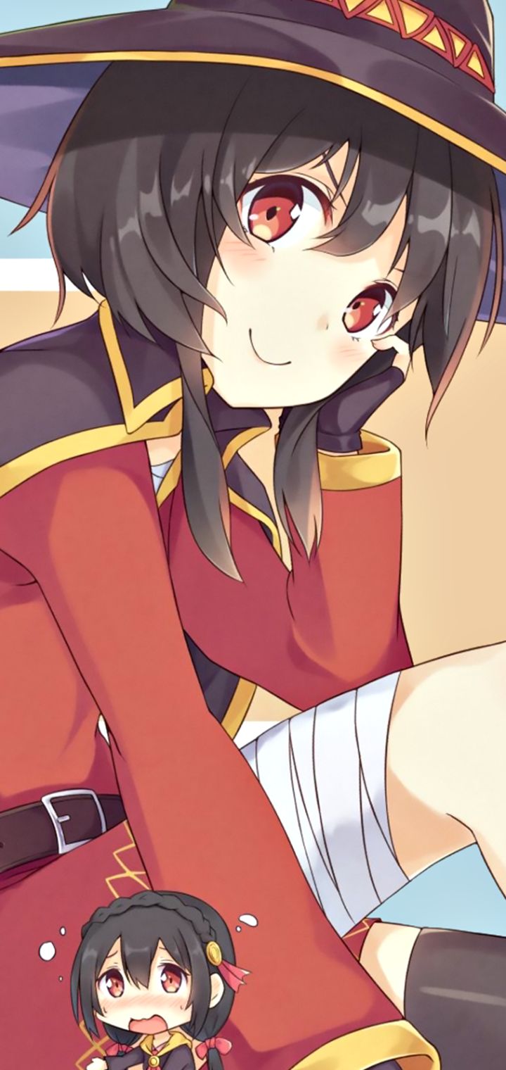 Téléchargez des papiers peints mobile Animé, Kono Subarashii Sekai Ni Shukufuku O!, Megumin (Konosuba) gratuitement.