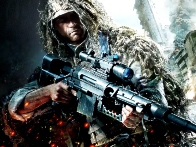 video game, sniper: ghost warrior