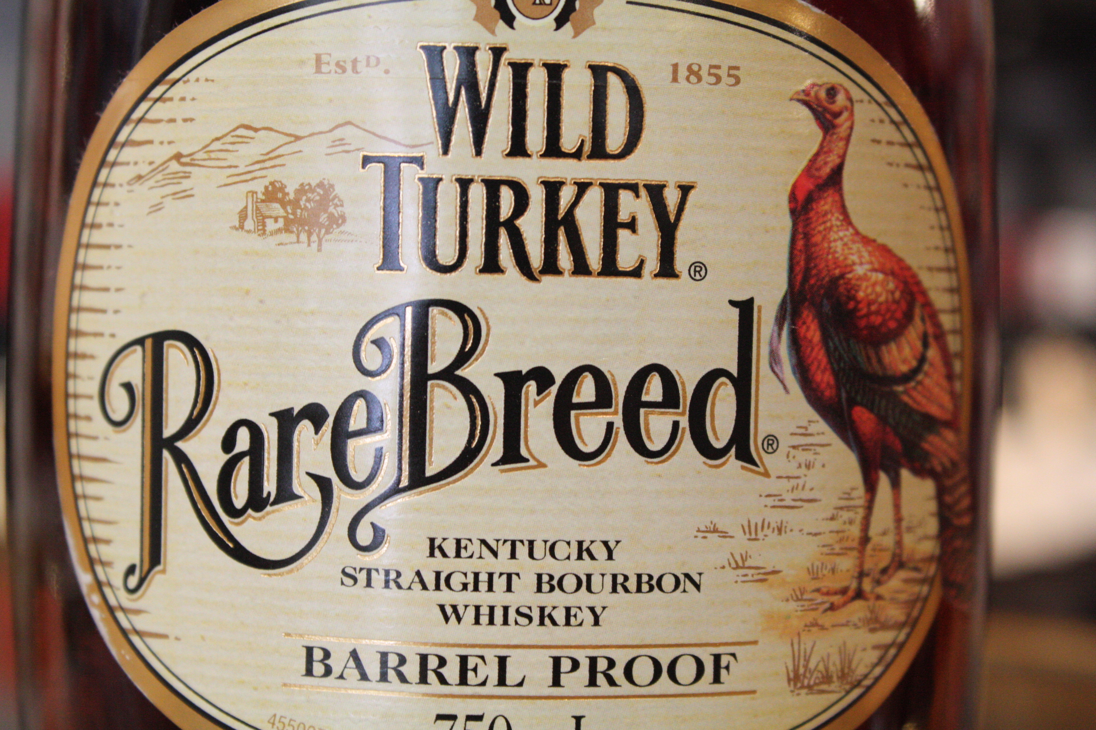 Die besten Wild Turkey Bourbon Whiskey-Hintergründe für den Telefonbildschirm