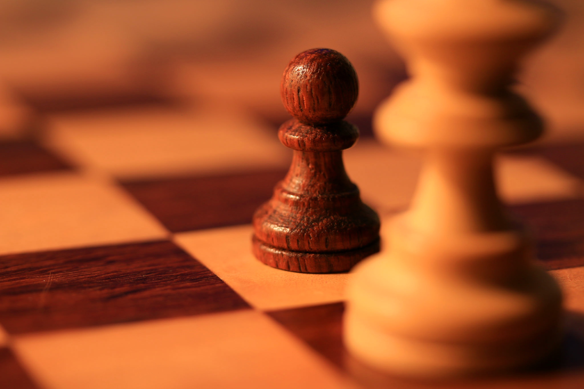Download mobile wallpaper Chess, Blur, Close Up, Game for free.