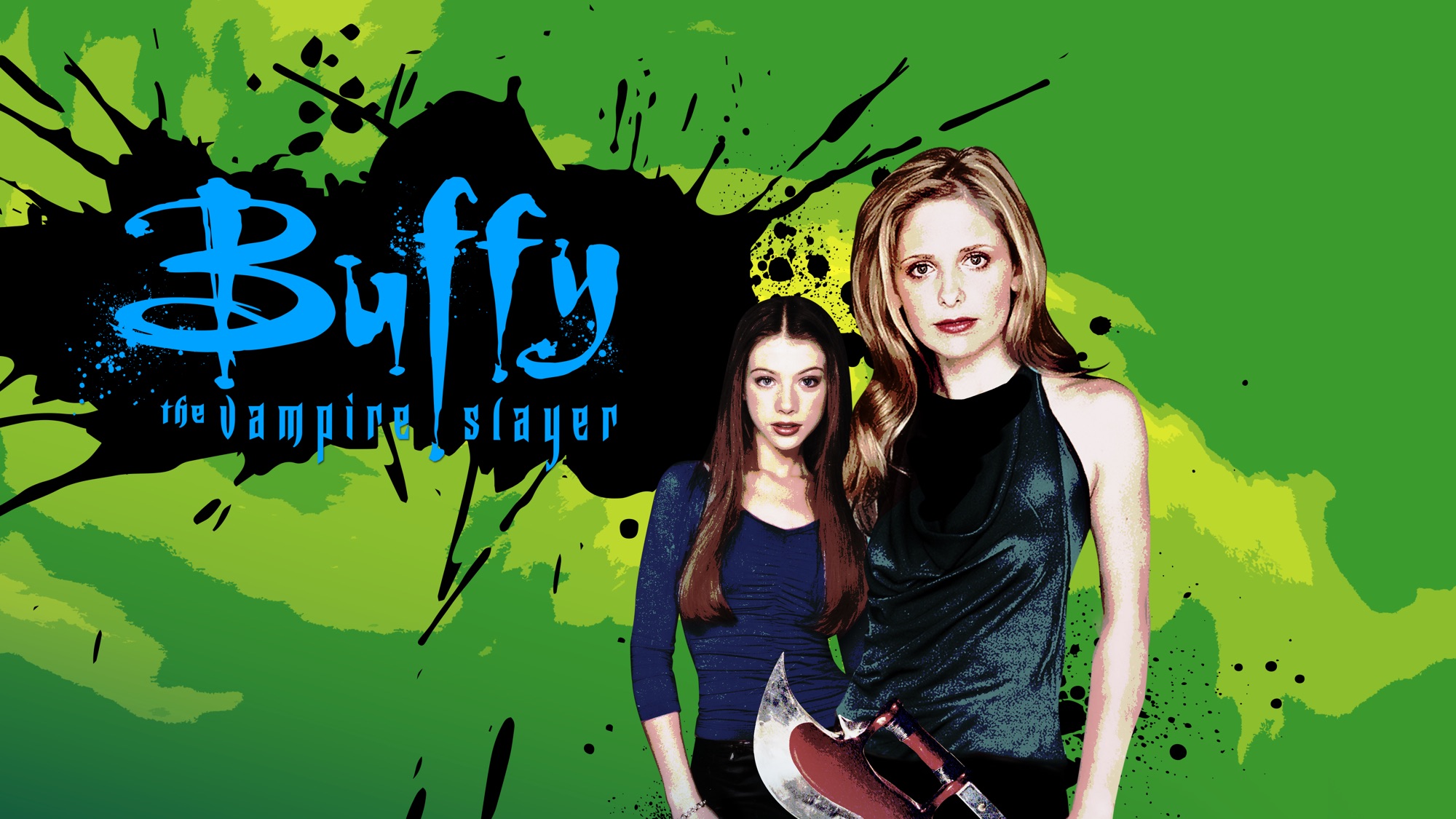 Free download wallpaper Buffy The Vampire Slayer, Tv Show, Sarah Michelle Gellar on your PC desktop