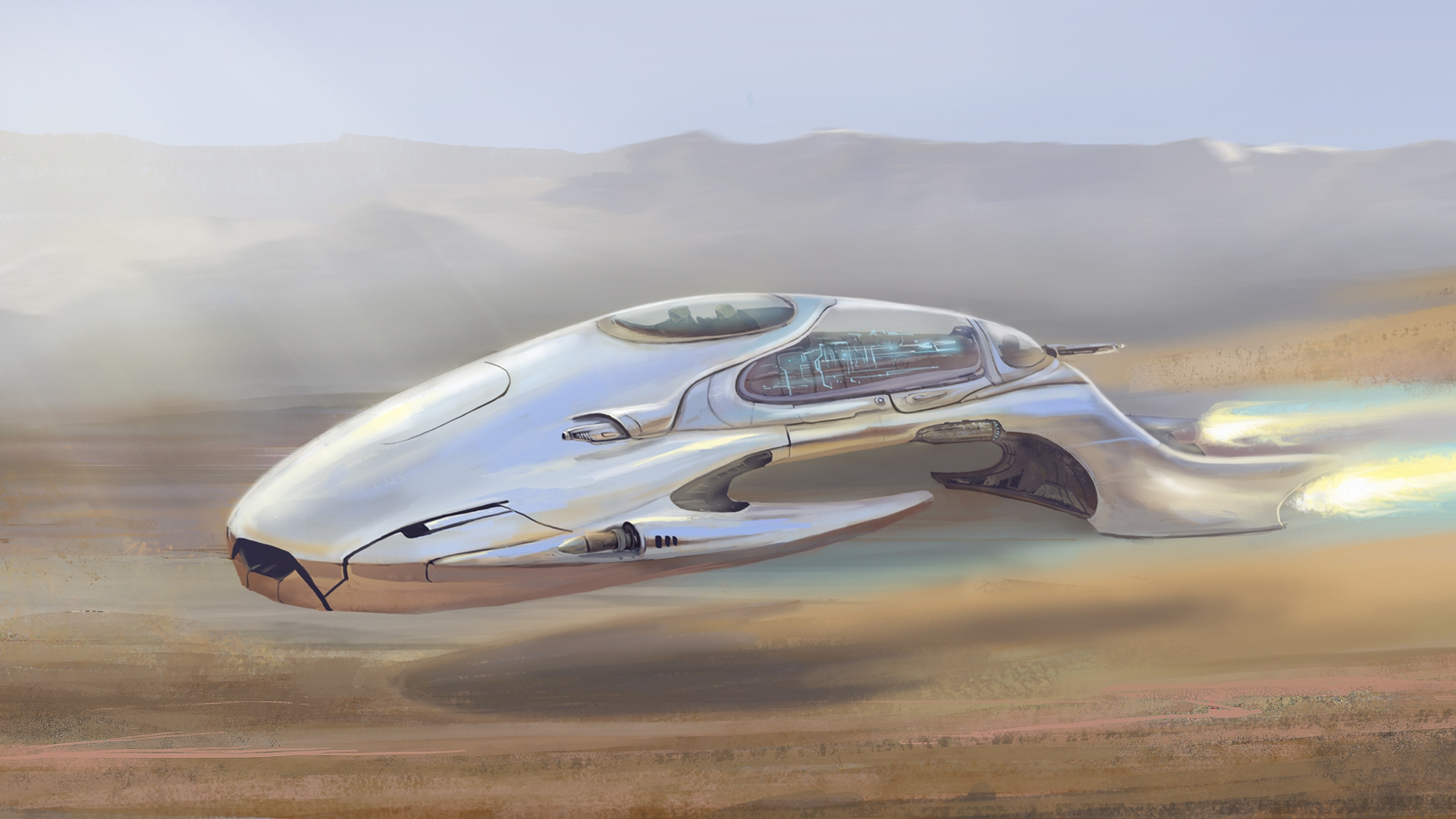 Download mobile wallpaper Sci Fi, Vehicle for free.