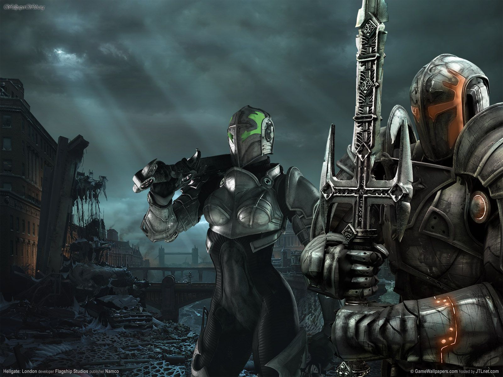 Download mobile wallpaper Hellgate: London, Video Game for free.
