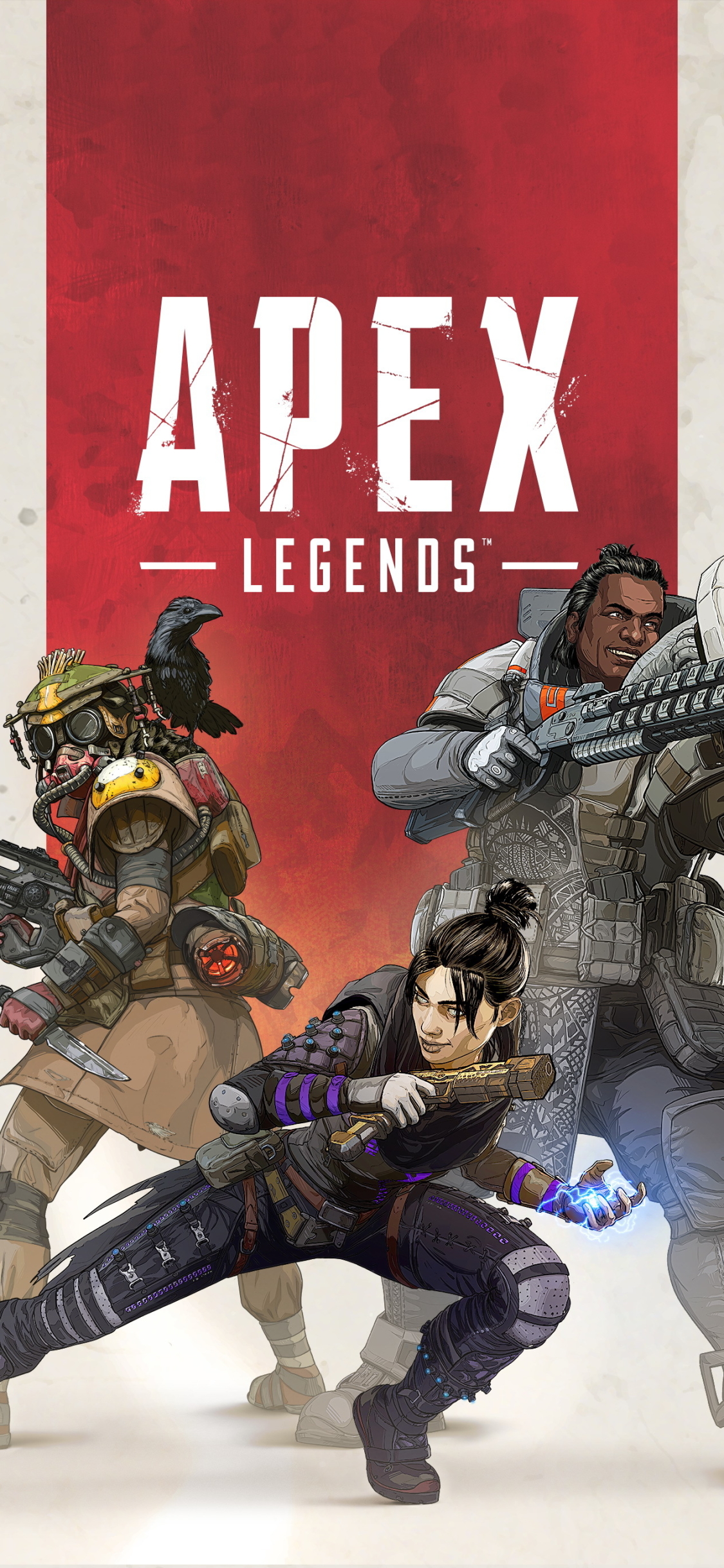 apex legends, video game, bloodhound (apex legends), gibraltar (apex legends), wraith (apex legends)