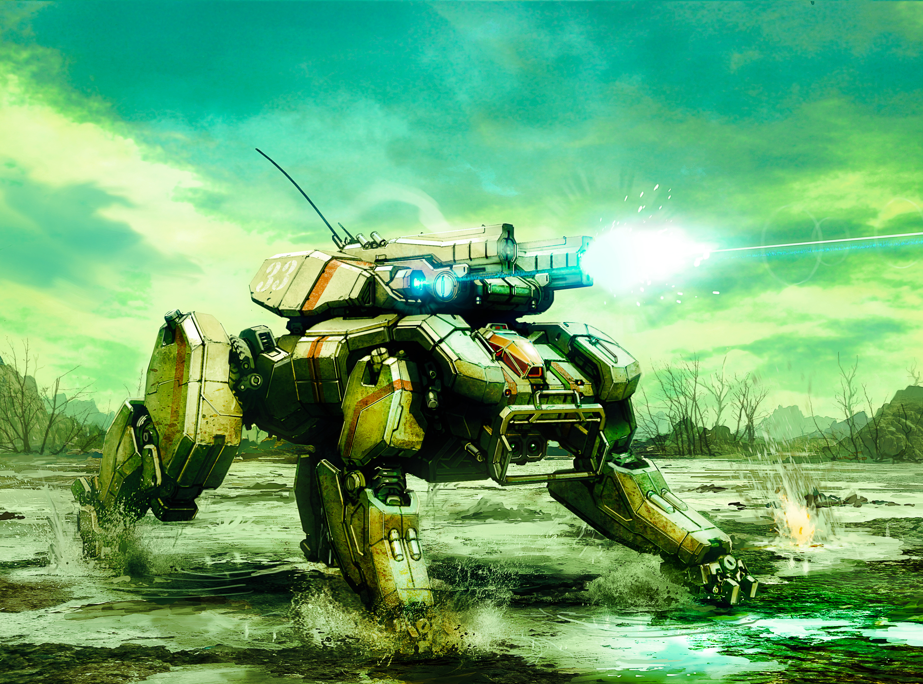Download mobile wallpaper Weapon, Robot, Sci Fi for free.