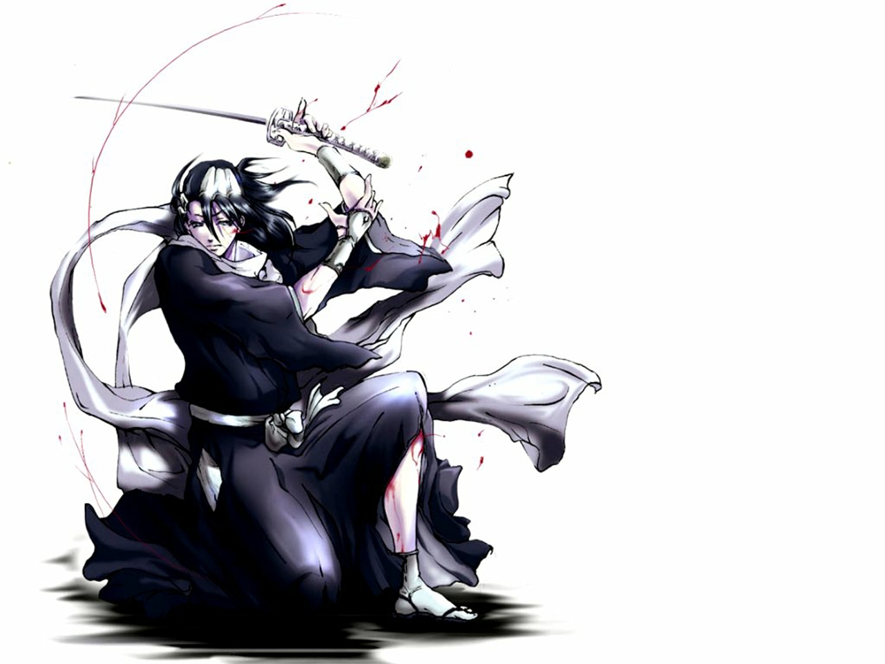 Download mobile wallpaper Anime, Bleach, Byakuya Kuchiki for free.