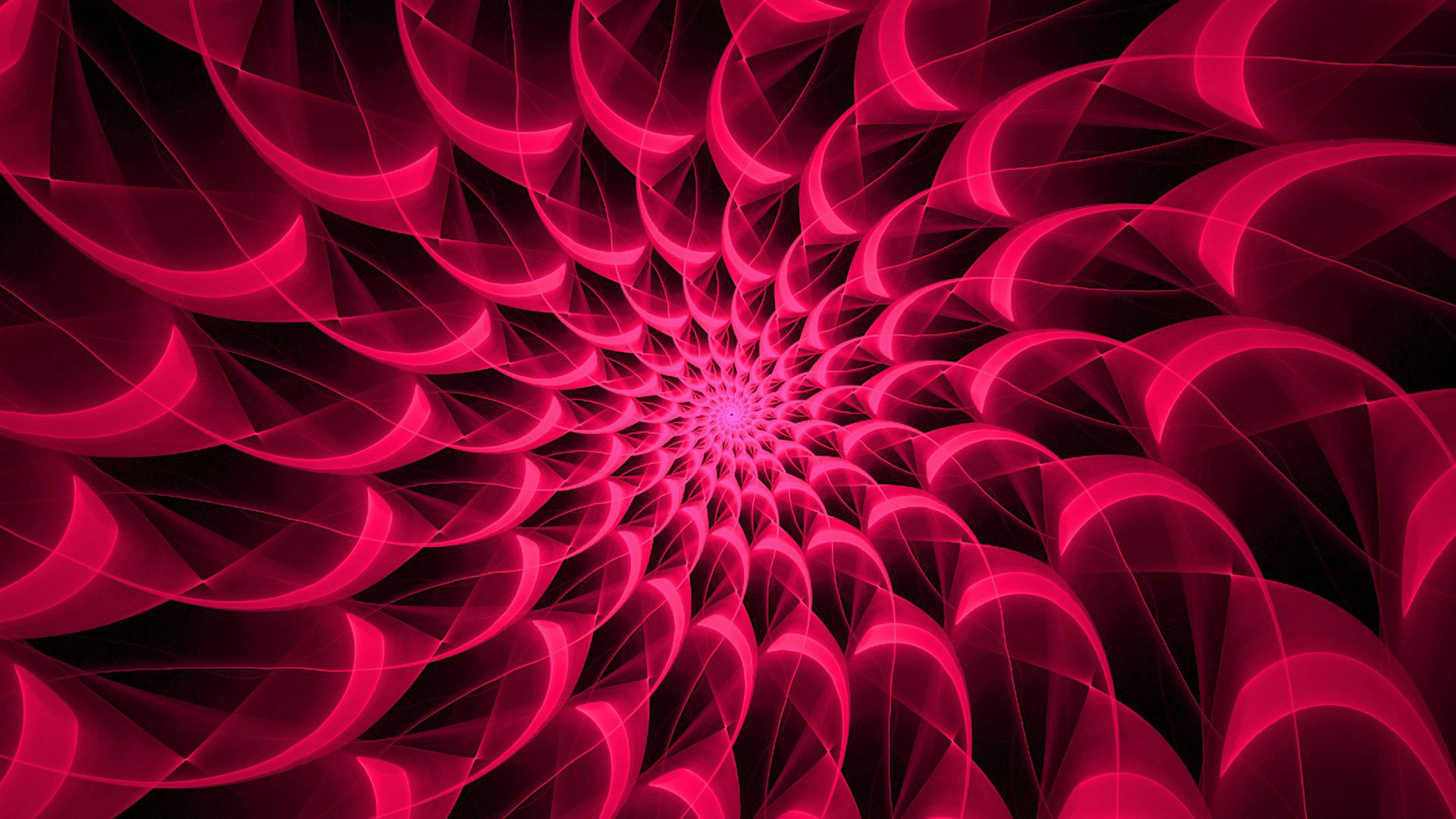 Descarga gratis la imagen Rosa, Espiral, Abstracto, Fractales en el escritorio de tu PC