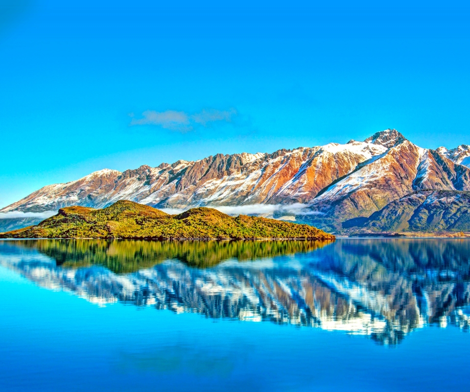 Download mobile wallpaper Lakes, Mountain, Lake, Reflection, Earth, Scenic, Lake Wānaka for free.
