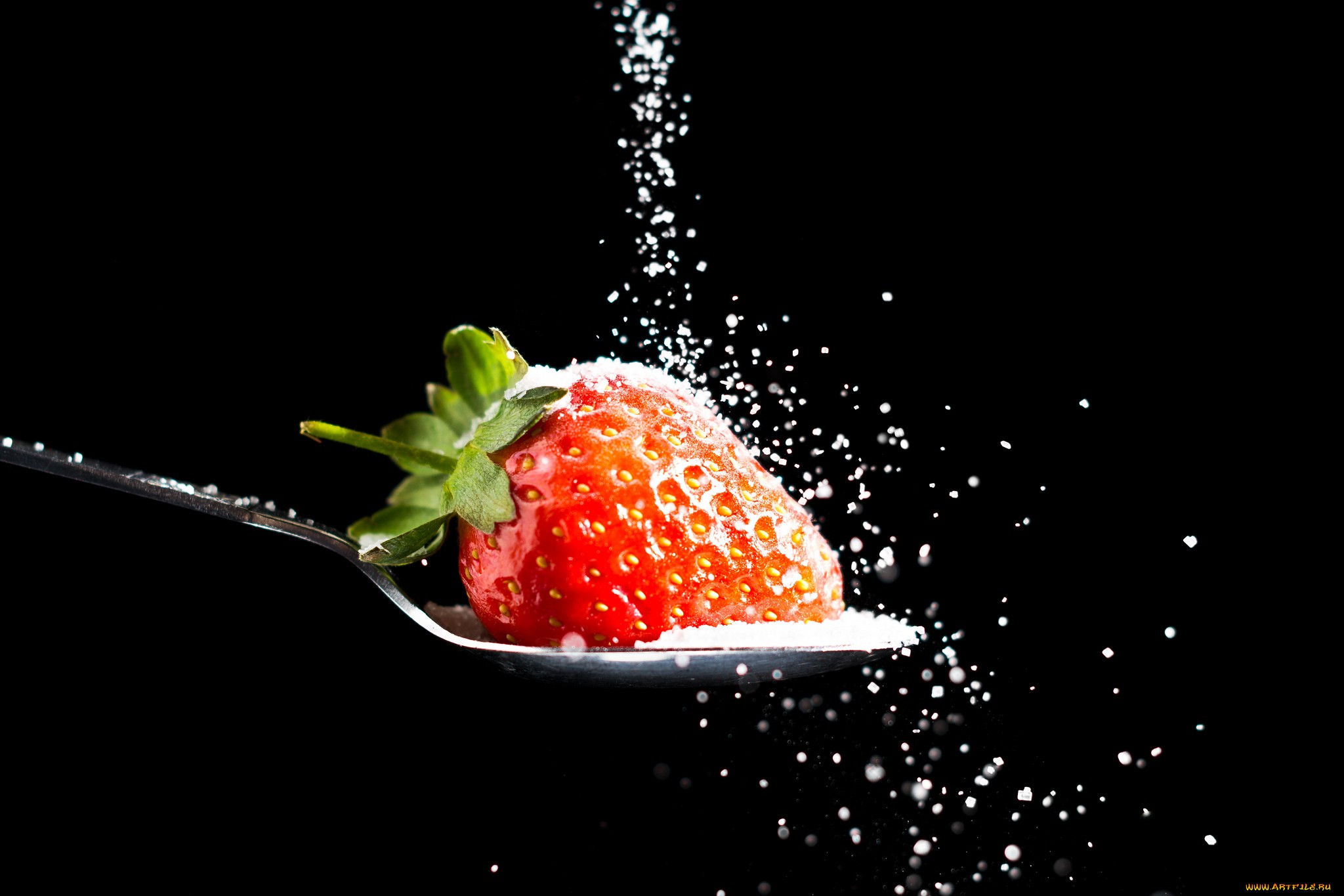 Download mobile wallpaper Strawberry, Fruits, Food for free.