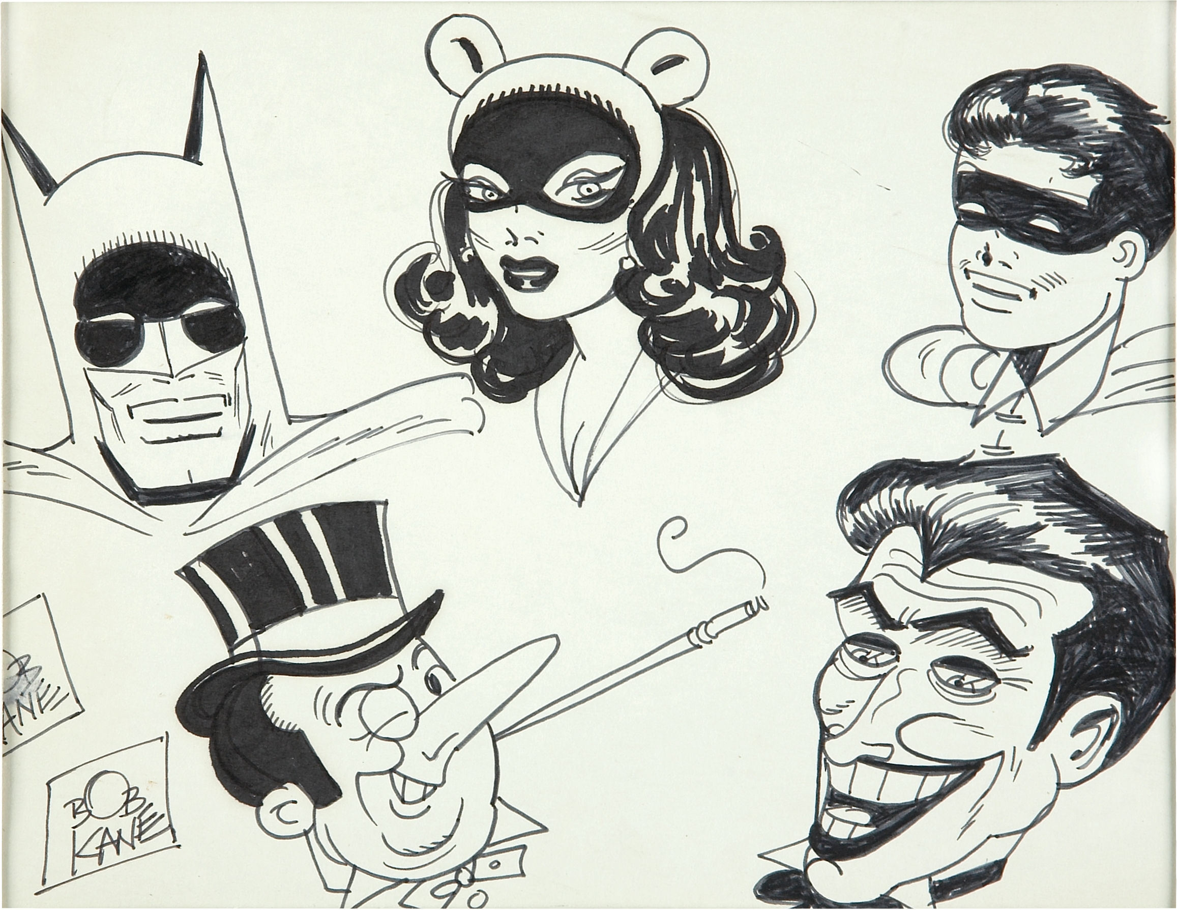 Download mobile wallpaper Catwoman, Penguin (Dc Comics), Robin (Dc Comics), Batman, Comics, Joker for free.