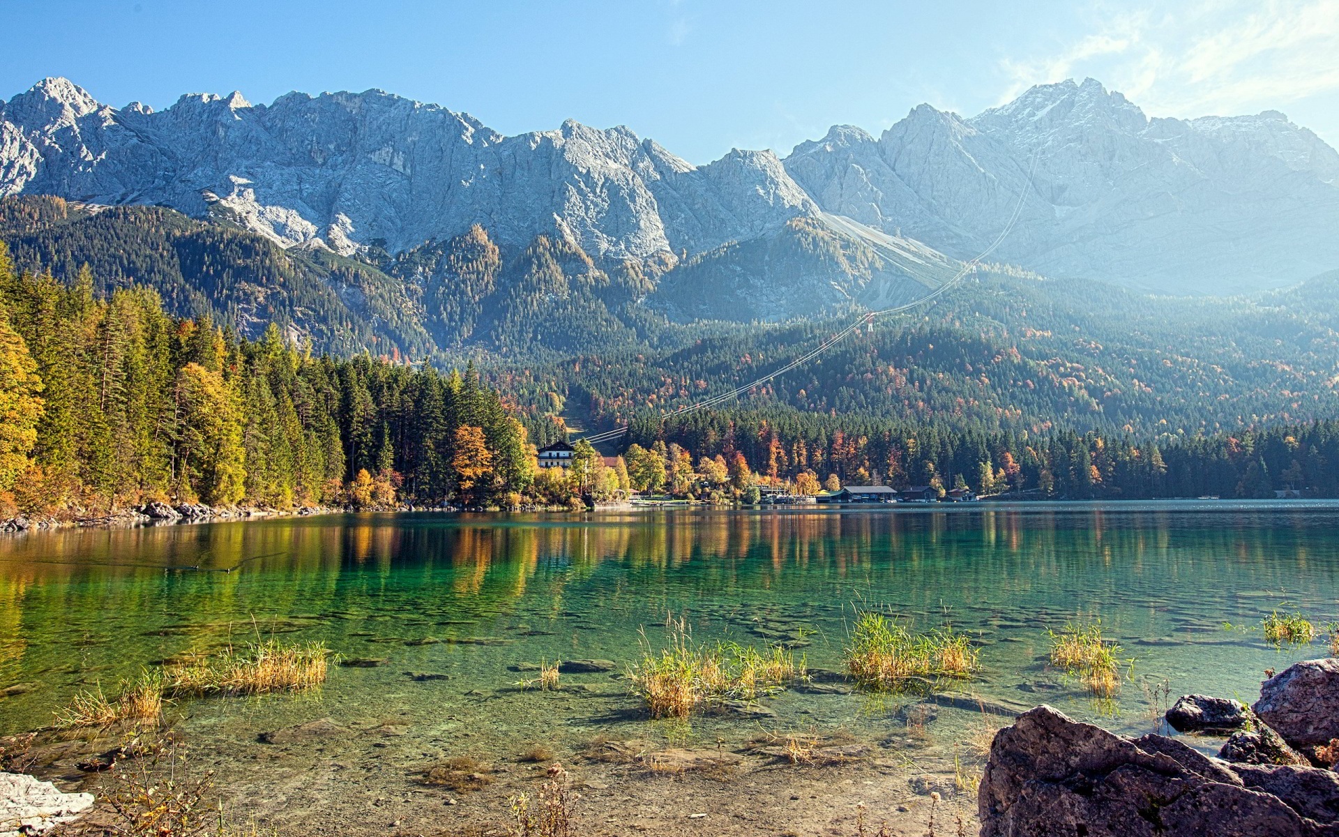 Free download wallpaper Landscape, Mountains, Lakes on your PC desktop
