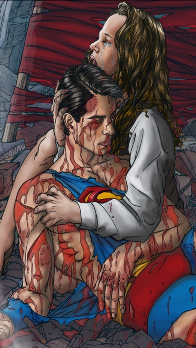 1098062壁紙のダウンロード漫画, スーパーマンの死, スーパーマン-スクリーンセーバーと写真を無料で