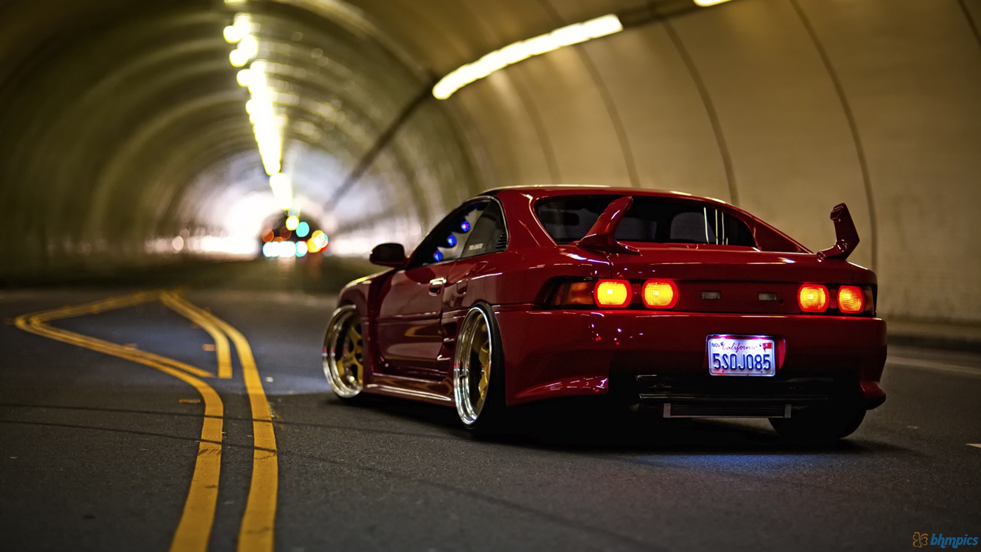 Download mobile wallpaper Toyota, Tunnel, Vehicles, Tuned, Mr2 for free.