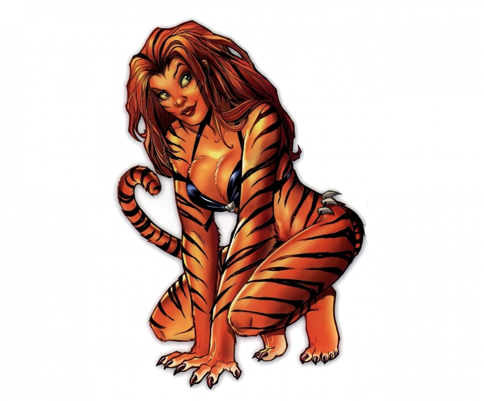 comics, tigra