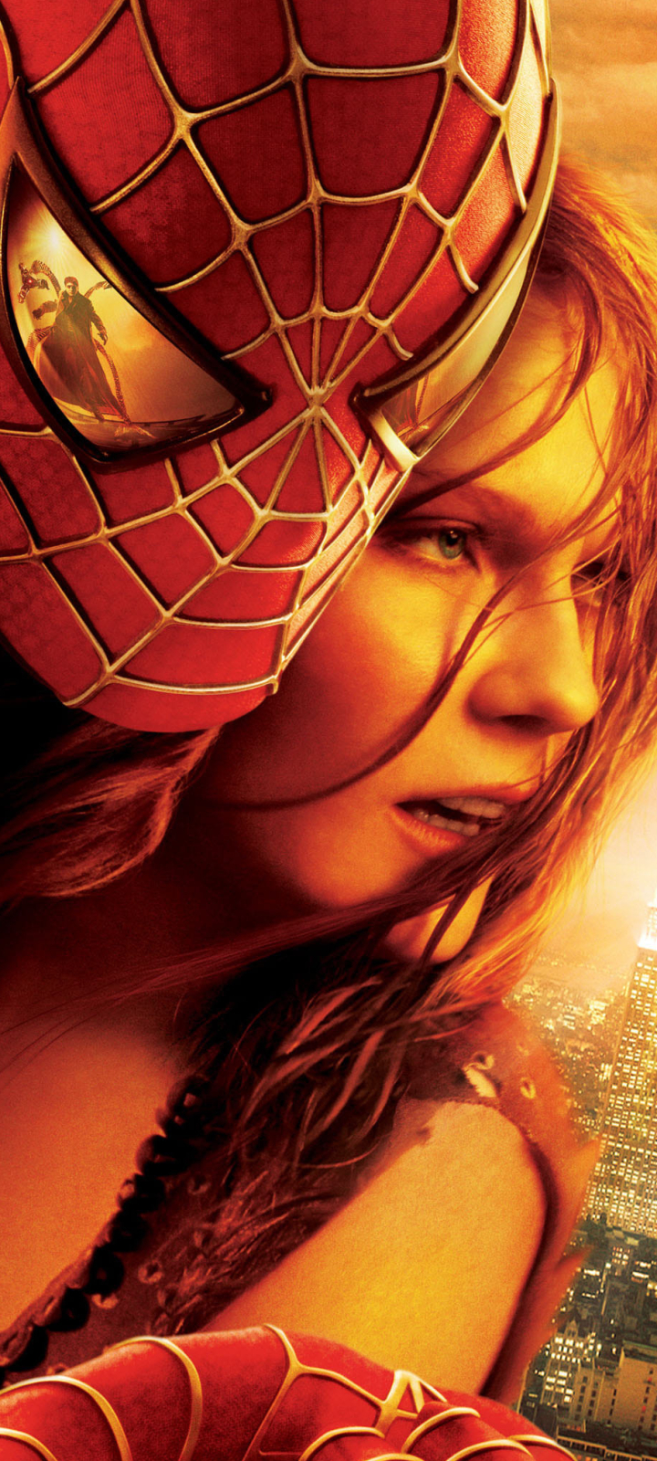 Download mobile wallpaper Spider Man, Movie, Kirsten Dunst, Spider Man 2 for free.