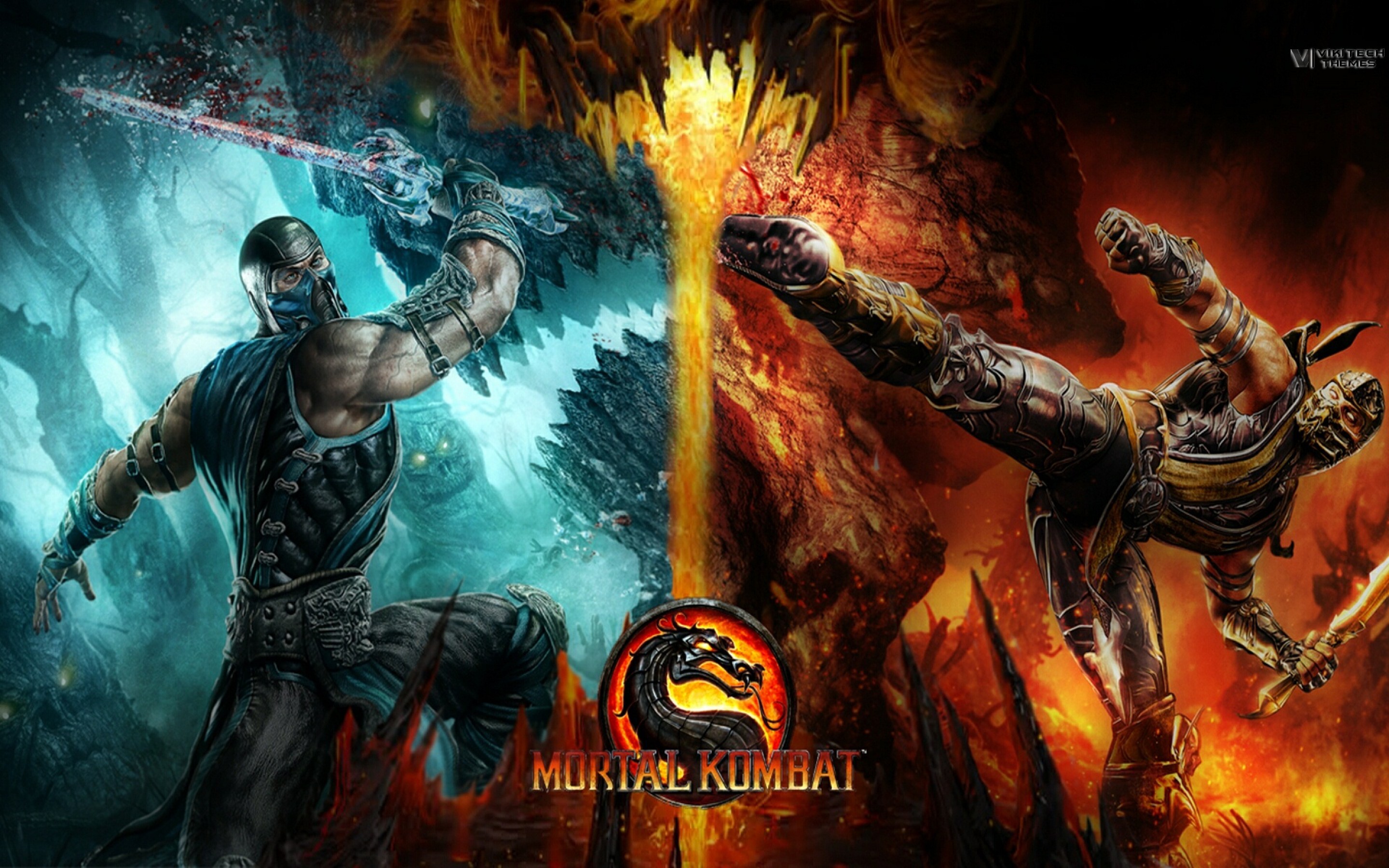 Скачати мобільні шпалери Mortal Kombat, Відеогра безкоштовно.