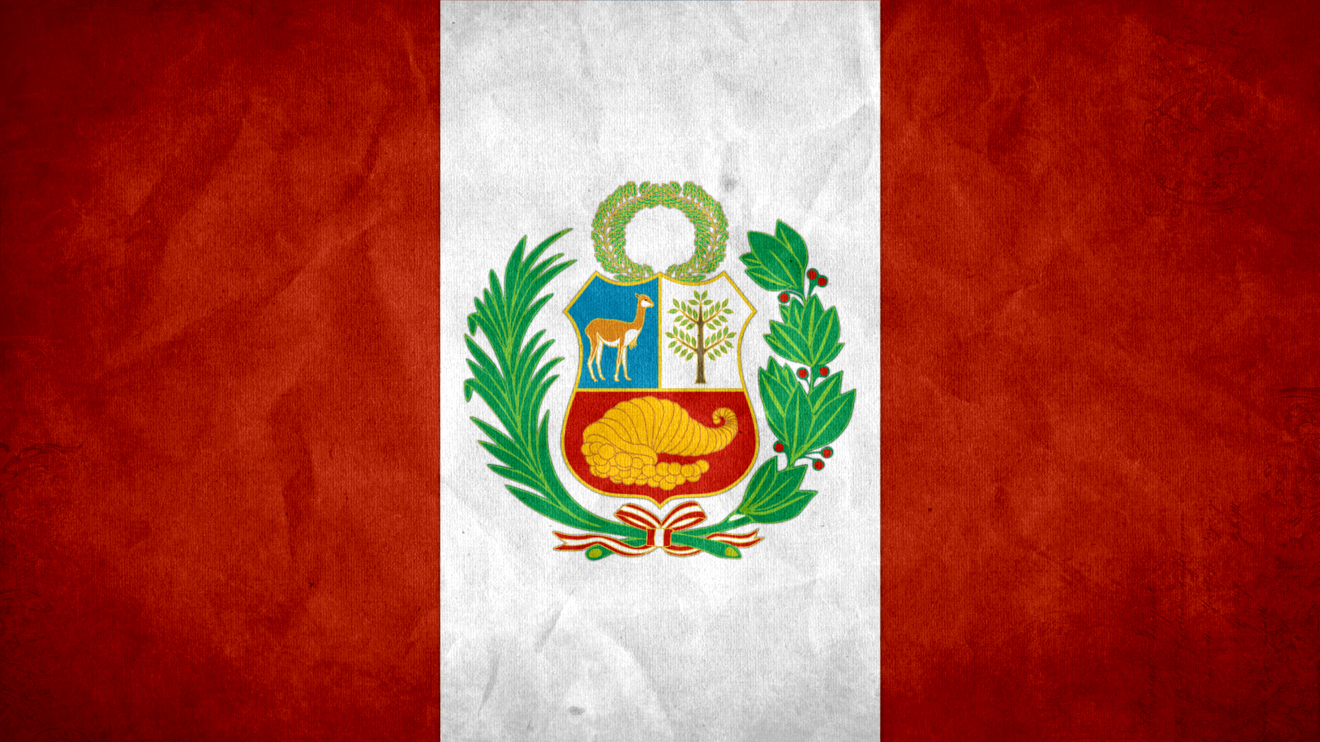 電話スクリーンに最適なペルーの旗の壁紙