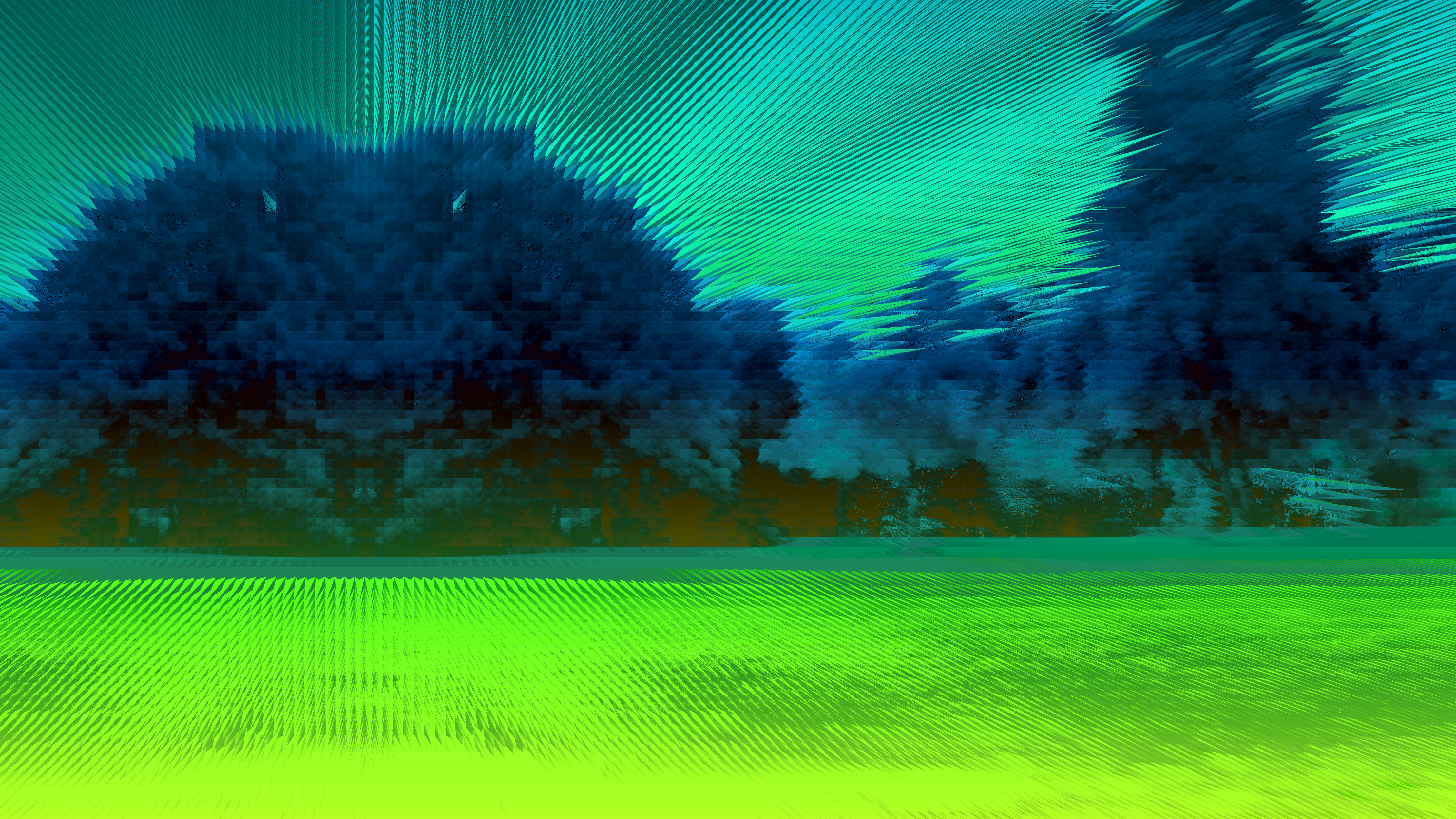 Download mobile wallpaper Abstract, Grass, Tree, Artistic for free.