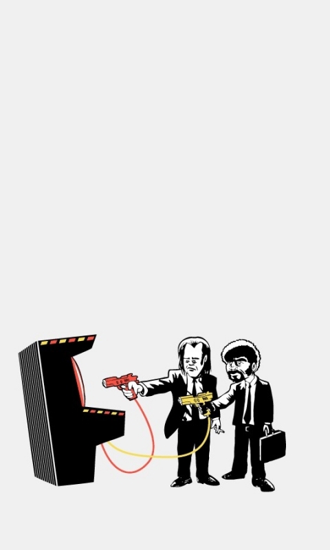 Download mobile wallpaper Pulp Fiction, Movie, Minimalist for free.