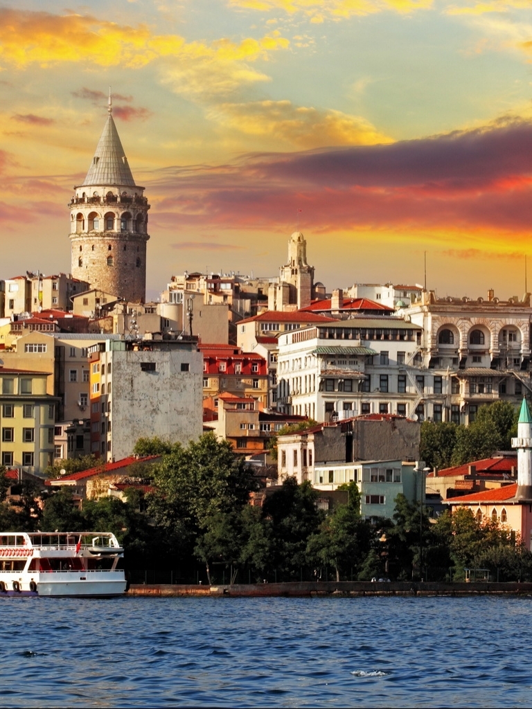 Download mobile wallpaper Cities, Istanbul, Man Made for free.