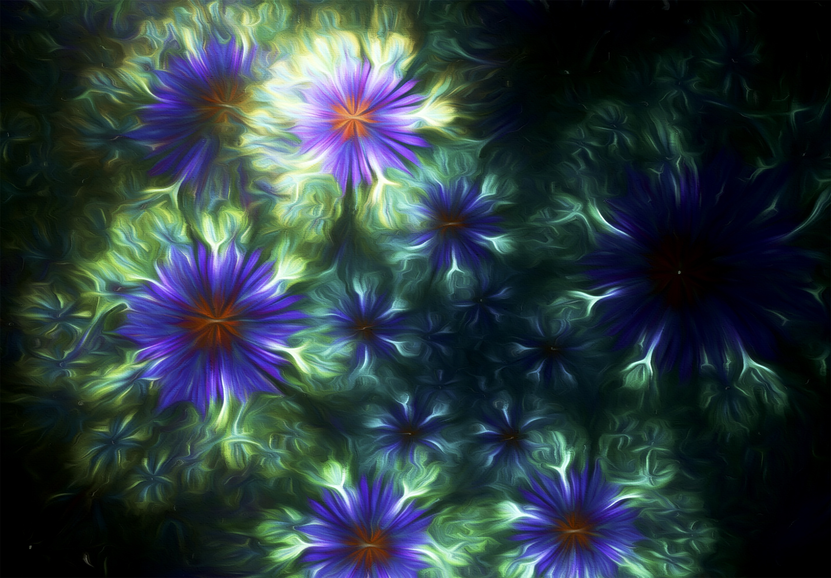 Laden Sie das Patterns, Fraktale, Blumen, Dunkel, Abstrakt-Bild kostenlos auf Ihren PC-Desktop herunter