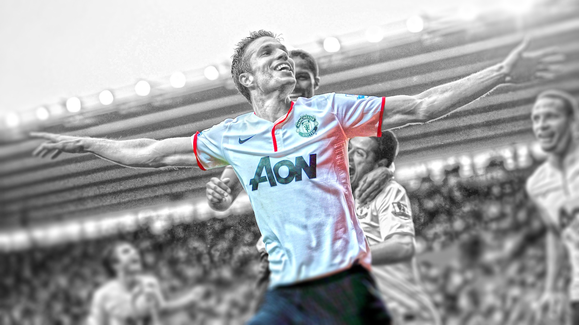 Free download wallpaper Sports, Soccer, Robin Van Persie, Manchester United F C on your PC desktop