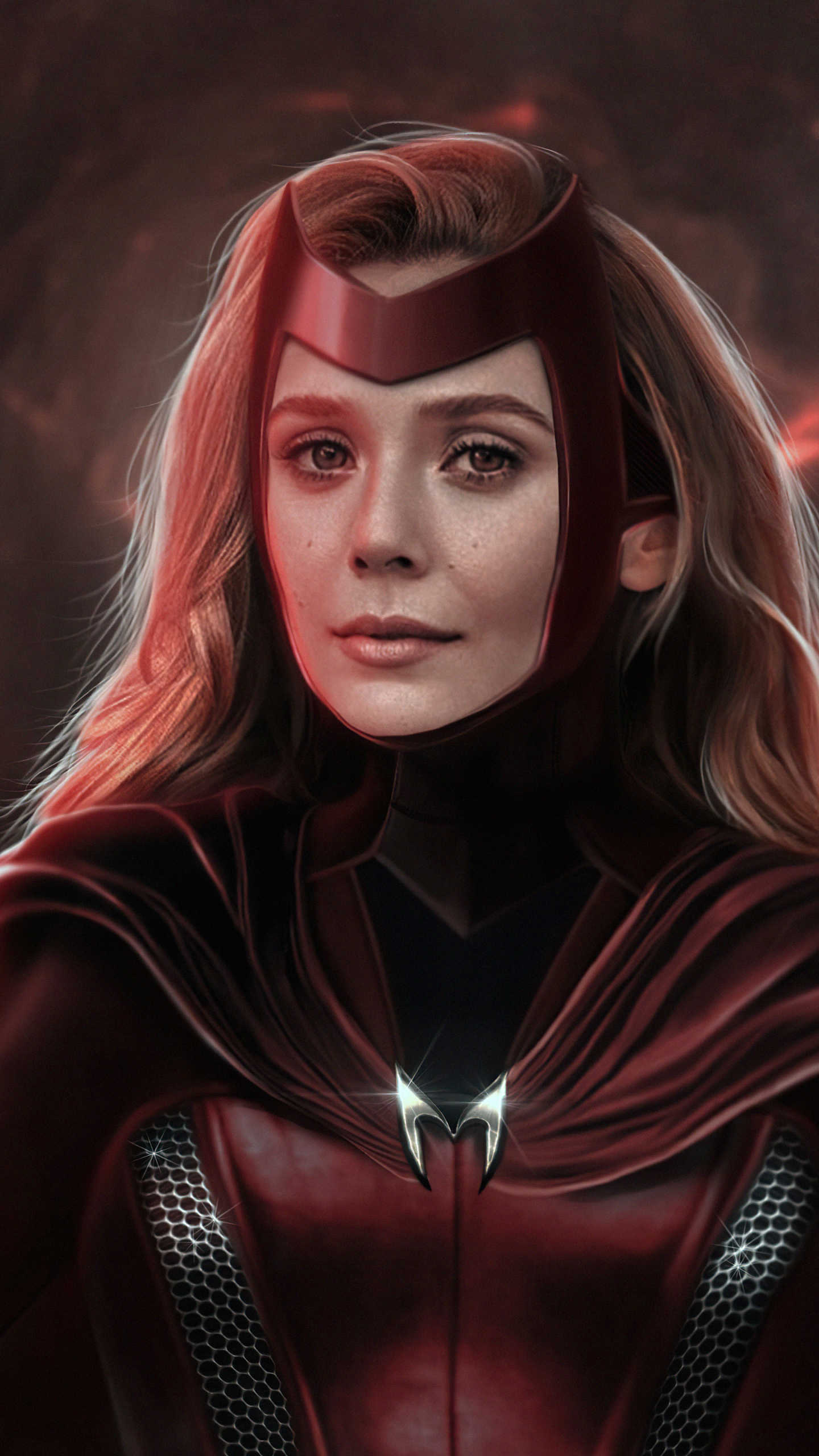 Download mobile wallpaper Tv Show, Scarlet Witch, Elizabeth Olsen, Wandavision for free.