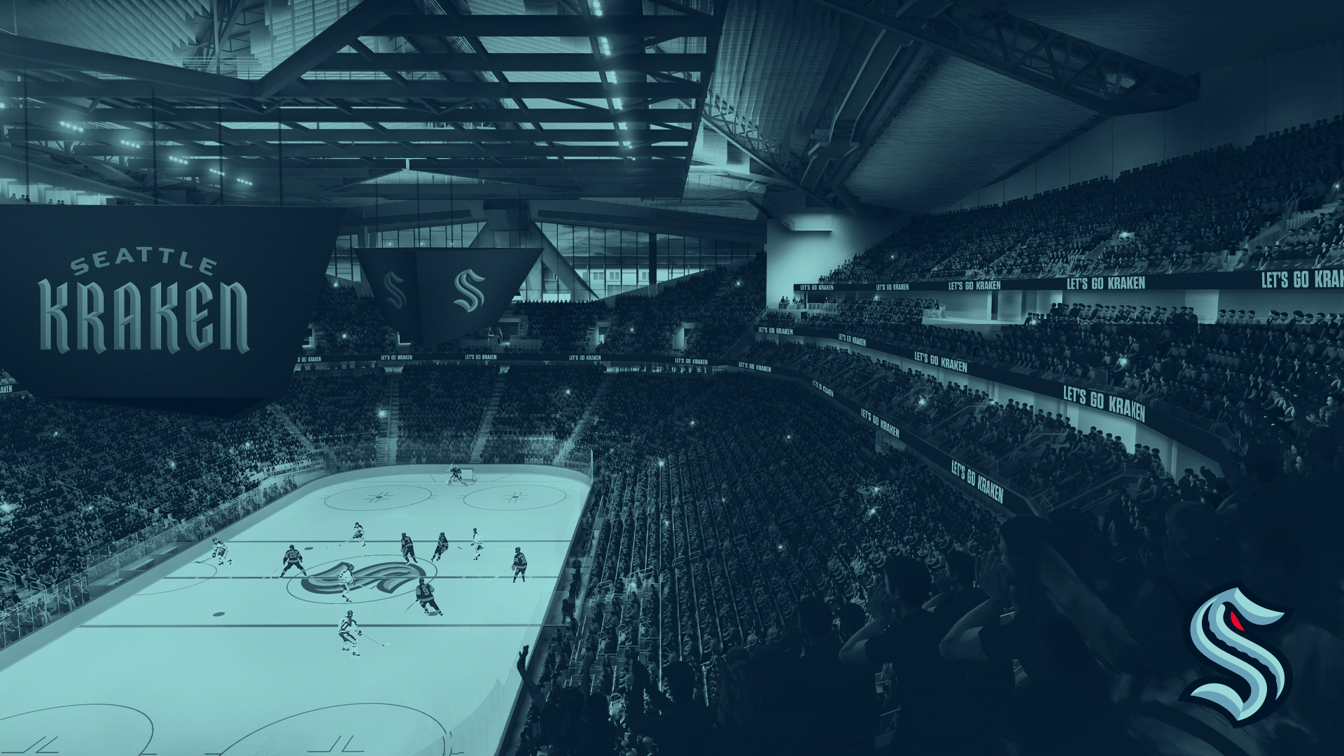 Descarga gratuita de fondo de pantalla para móvil de Hockey, Nhl, Deporte, Kraken De Seattle.