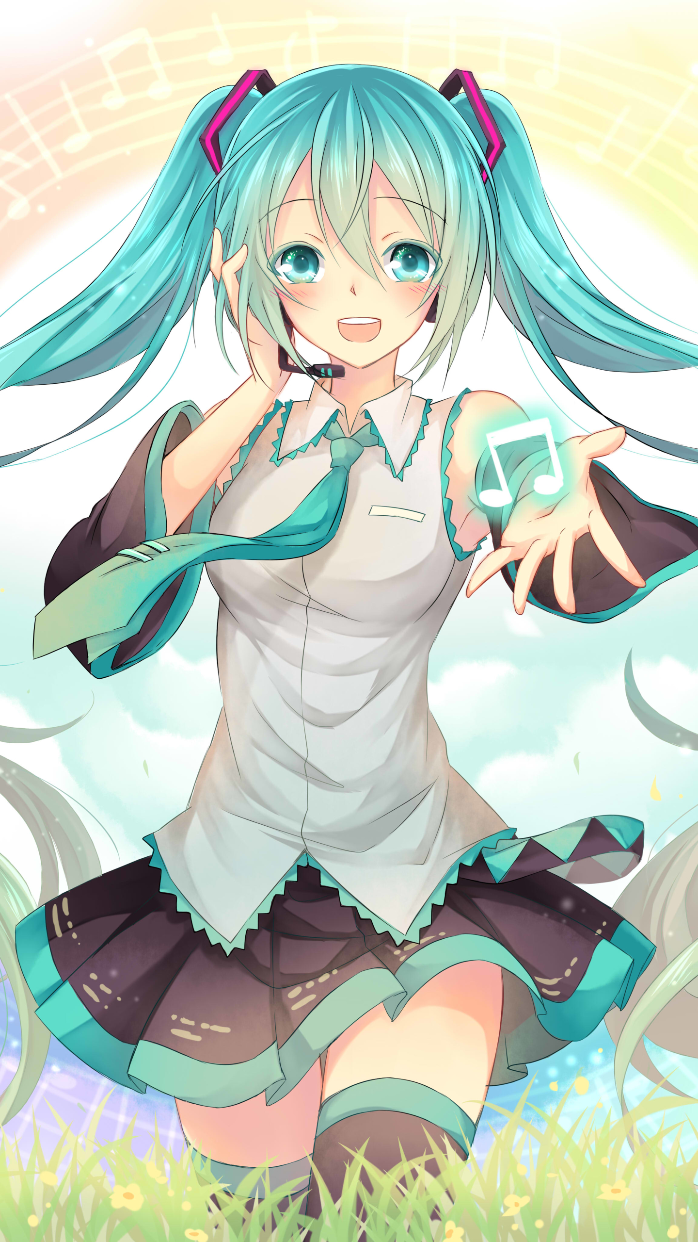 Descarga gratuita de fondo de pantalla para móvil de Vocaloid, Animado, Hatsune Miku.