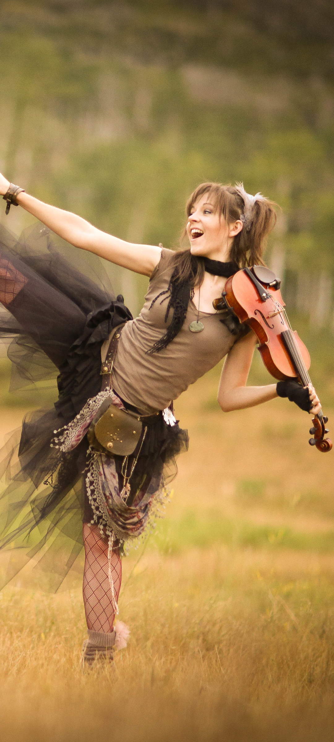 Handy-Wallpaper Musik, Lindsey Stirling kostenlos herunterladen.