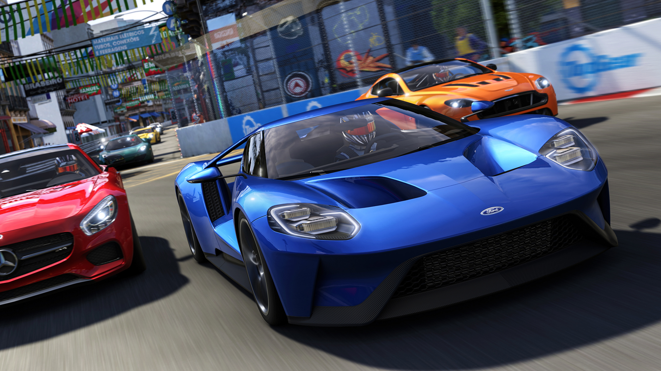 Скачати мобільні шпалери Форд, Ford Gt, Forza Motorsport 6, Відеогра, Forza безкоштовно.