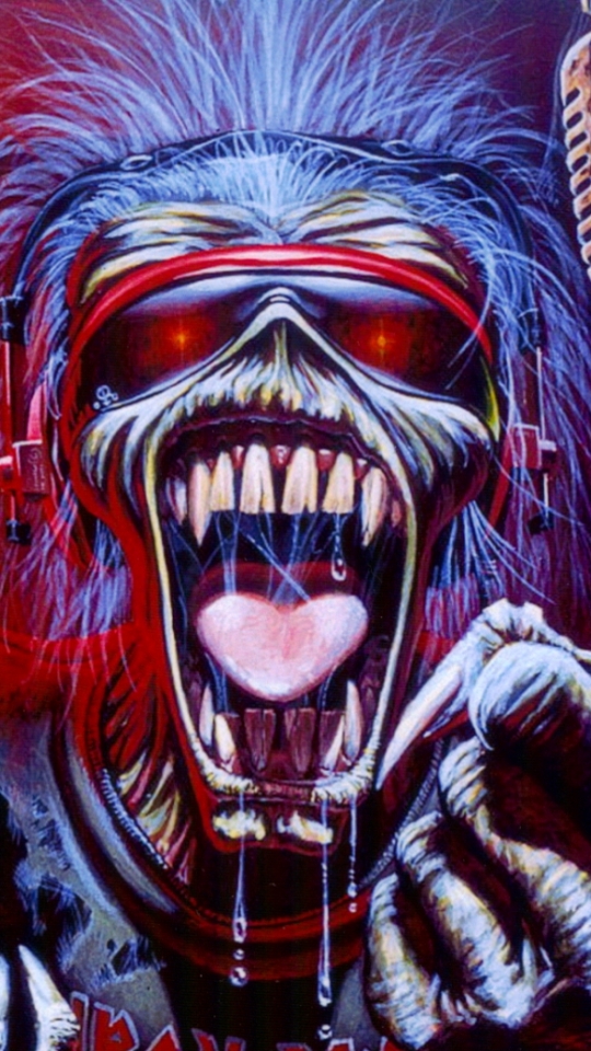 Download mobile wallpaper Music, Iron Maiden for free.