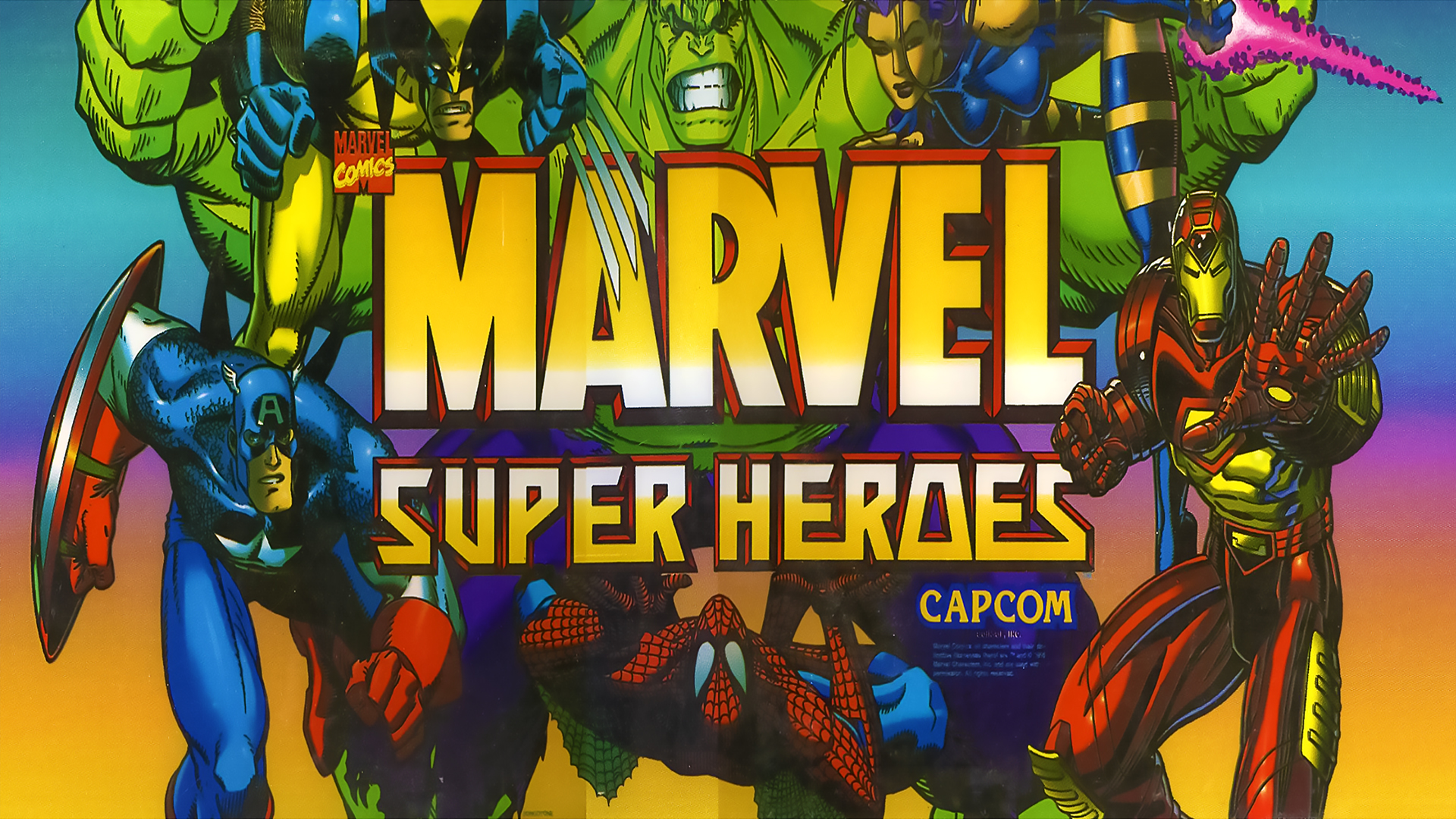 Download mobile wallpaper Video Game, Marvel Super Heroes for free.