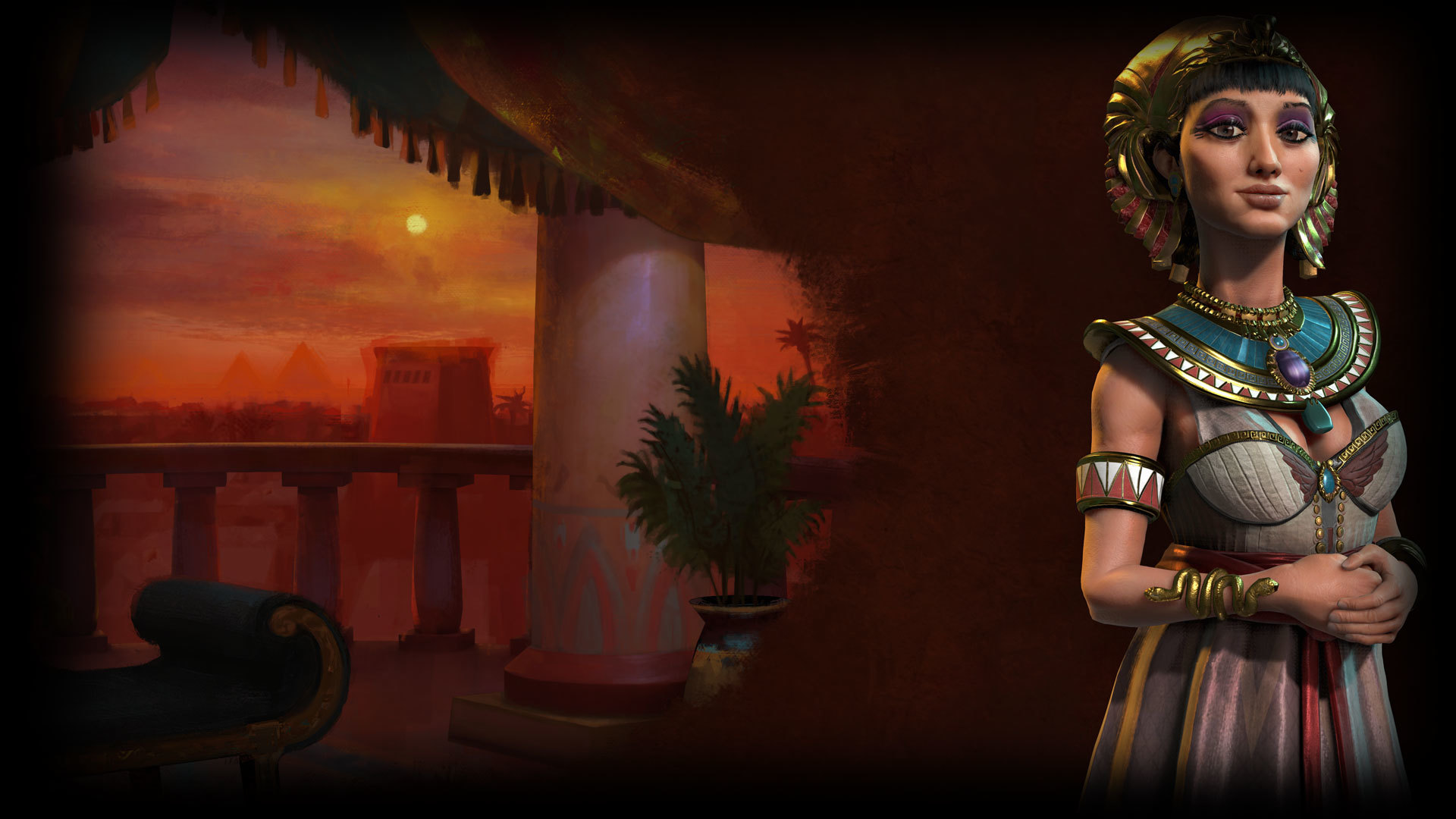 420114 descargar fondo de pantalla videojuego, civilization vi, cleopatra, civilization: protectores de pantalla e imágenes gratis