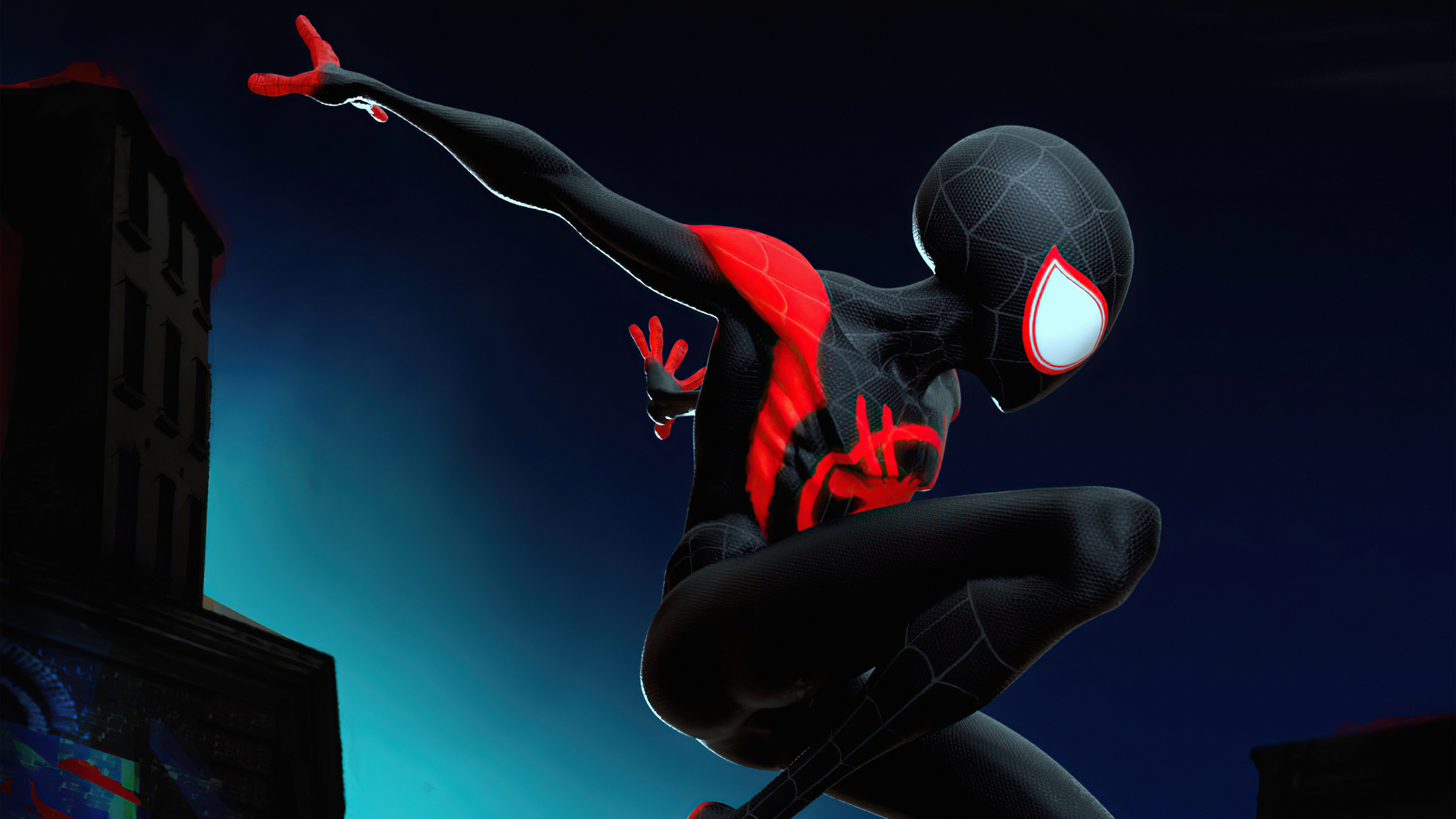 Laden Sie das Comics, Spider Man, Meilen Morales-Bild kostenlos auf Ihren PC-Desktop herunter