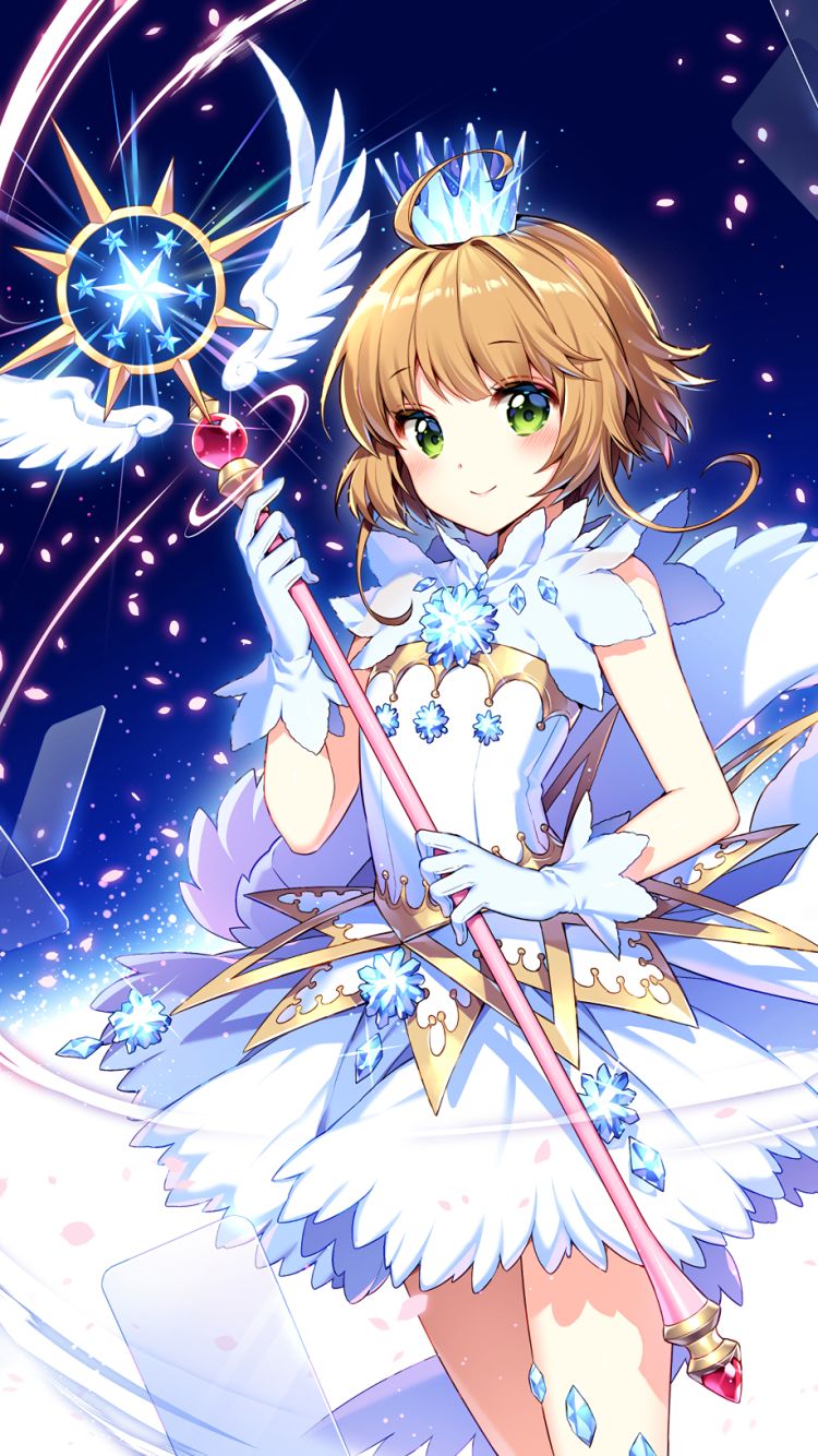 Descarga gratuita de fondo de pantalla para móvil de Animado, Sakura Cazadora De Cartas, Sakura Kinomoto.