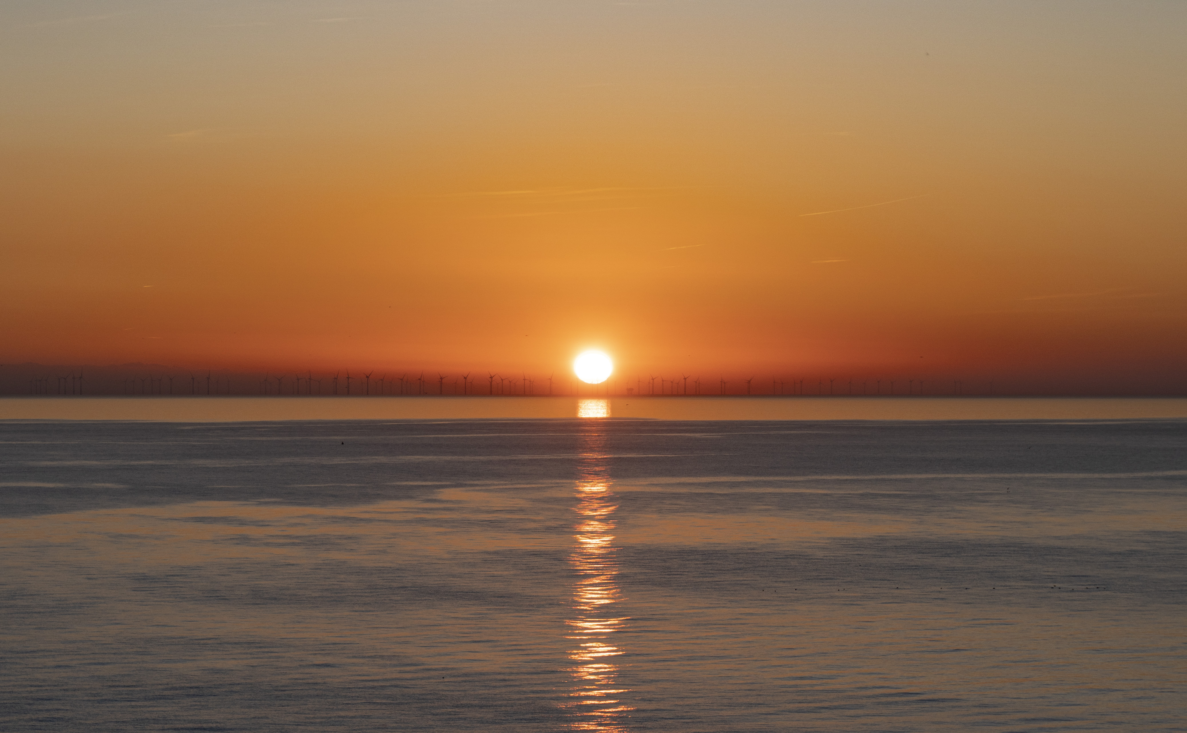 Free download wallpaper Sunset, Sea, Sun, Twilight, Dusk, Nature, Reflection on your PC desktop
