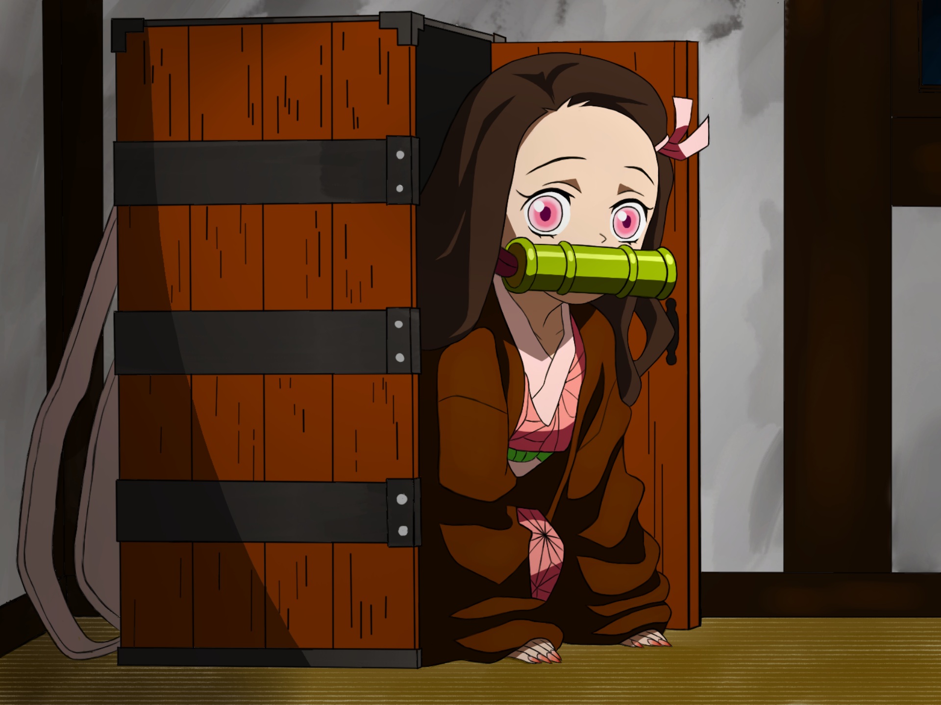 Download mobile wallpaper Anime, Nezuko Kamado, Demon Slayer: Kimetsu No Yaiba for free.