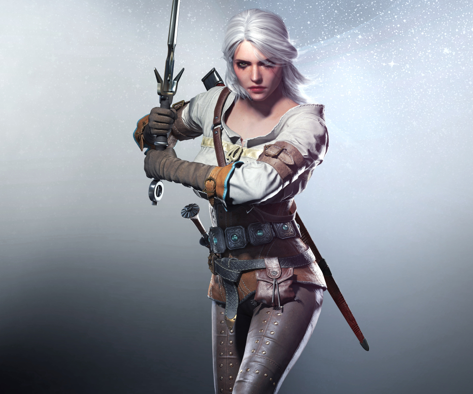 Handy-Wallpaper Computerspiele, Der Hexer, The Witcher 3: Wild Hunt, Ciri (Der Hexer) kostenlos herunterladen.