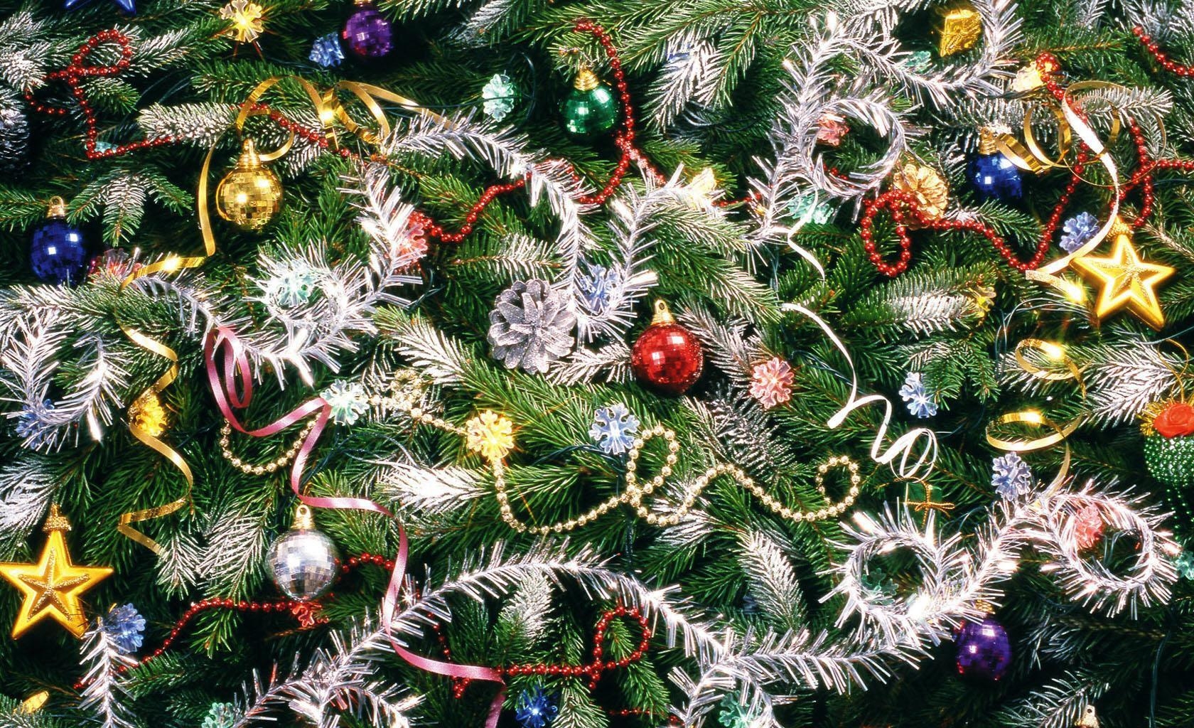 decorations, christmas decorations, christmas, holidays, new year, holiday, needles, christmas tree toys, christmas tree 4K