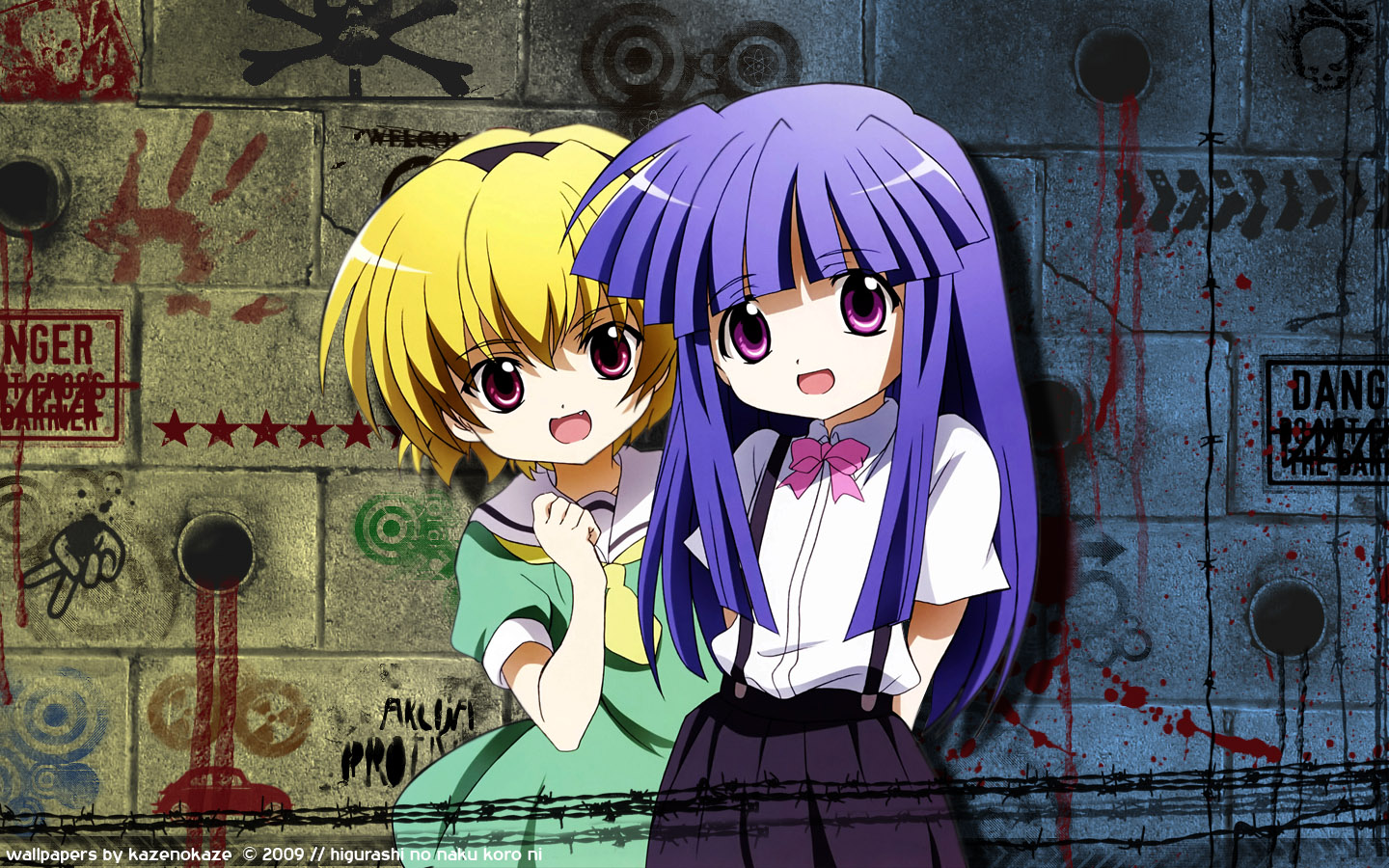 Handy-Wallpaper Higurashi No Naku Koro Ni, Animes kostenlos herunterladen.