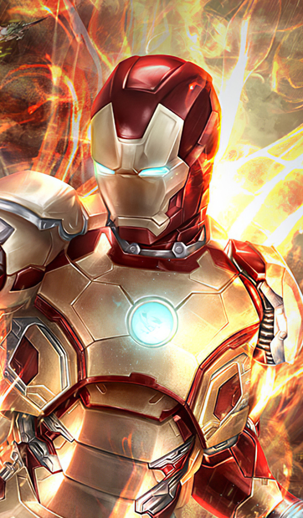 Handy-Wallpaper Iron Man, Comics kostenlos herunterladen.