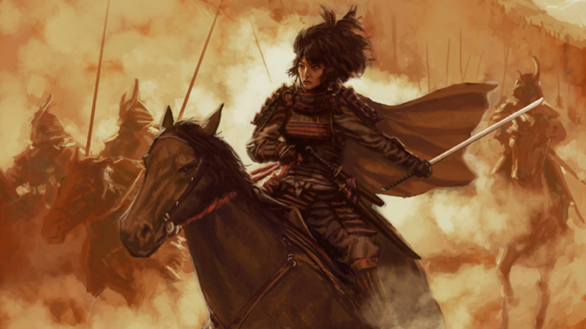 Download mobile wallpaper Fantasy, Samurai for free.