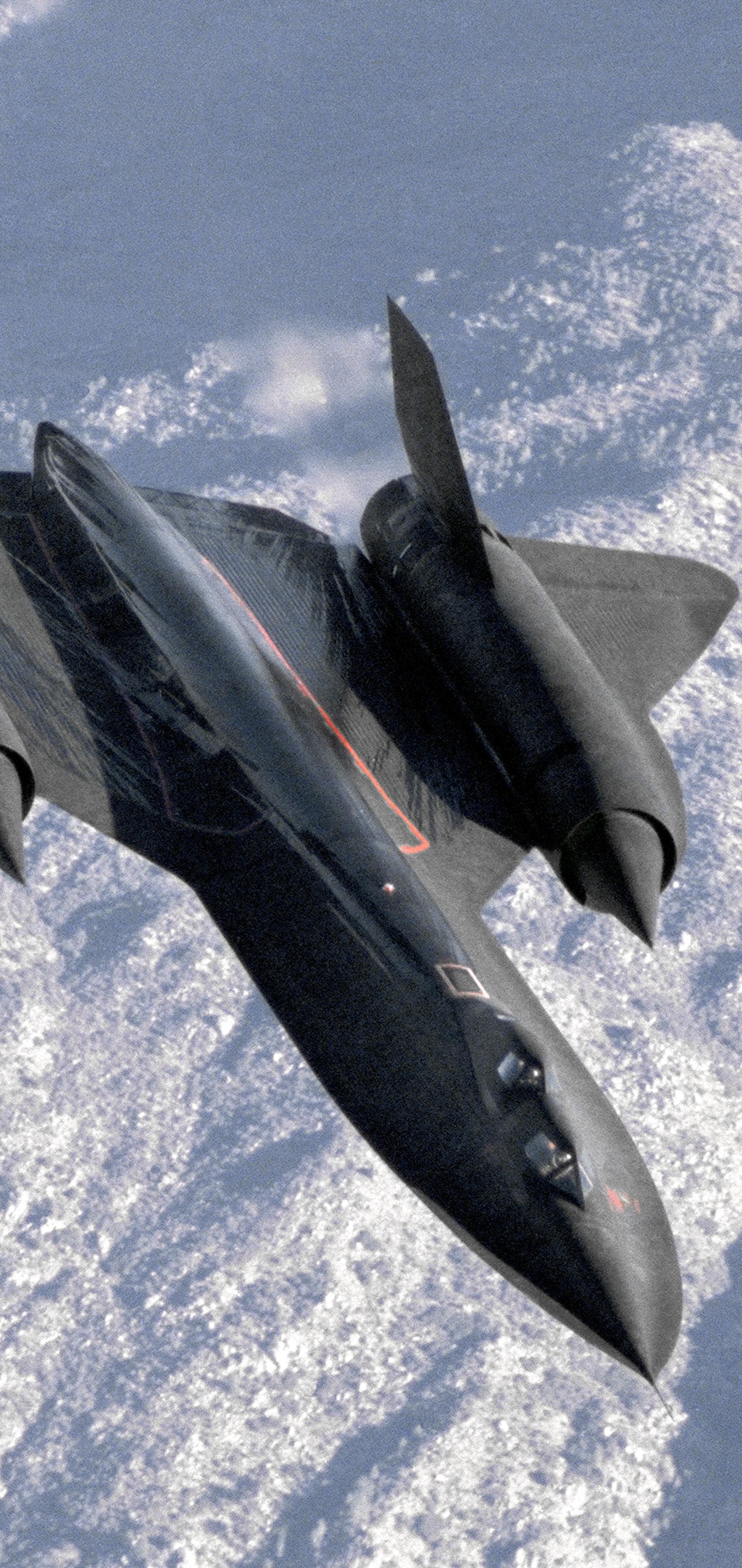 Download mobile wallpaper Lockheed Sr 71 Blackbird, Military Aircraft, Military for free.